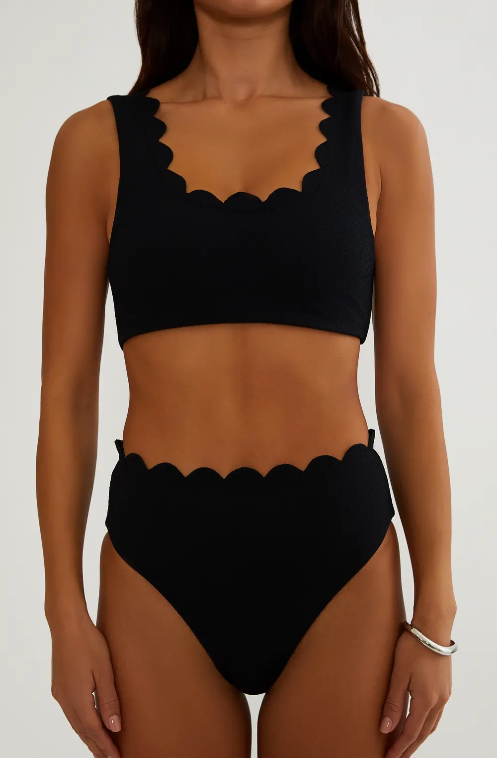 Nessa Bottom Black Waffle