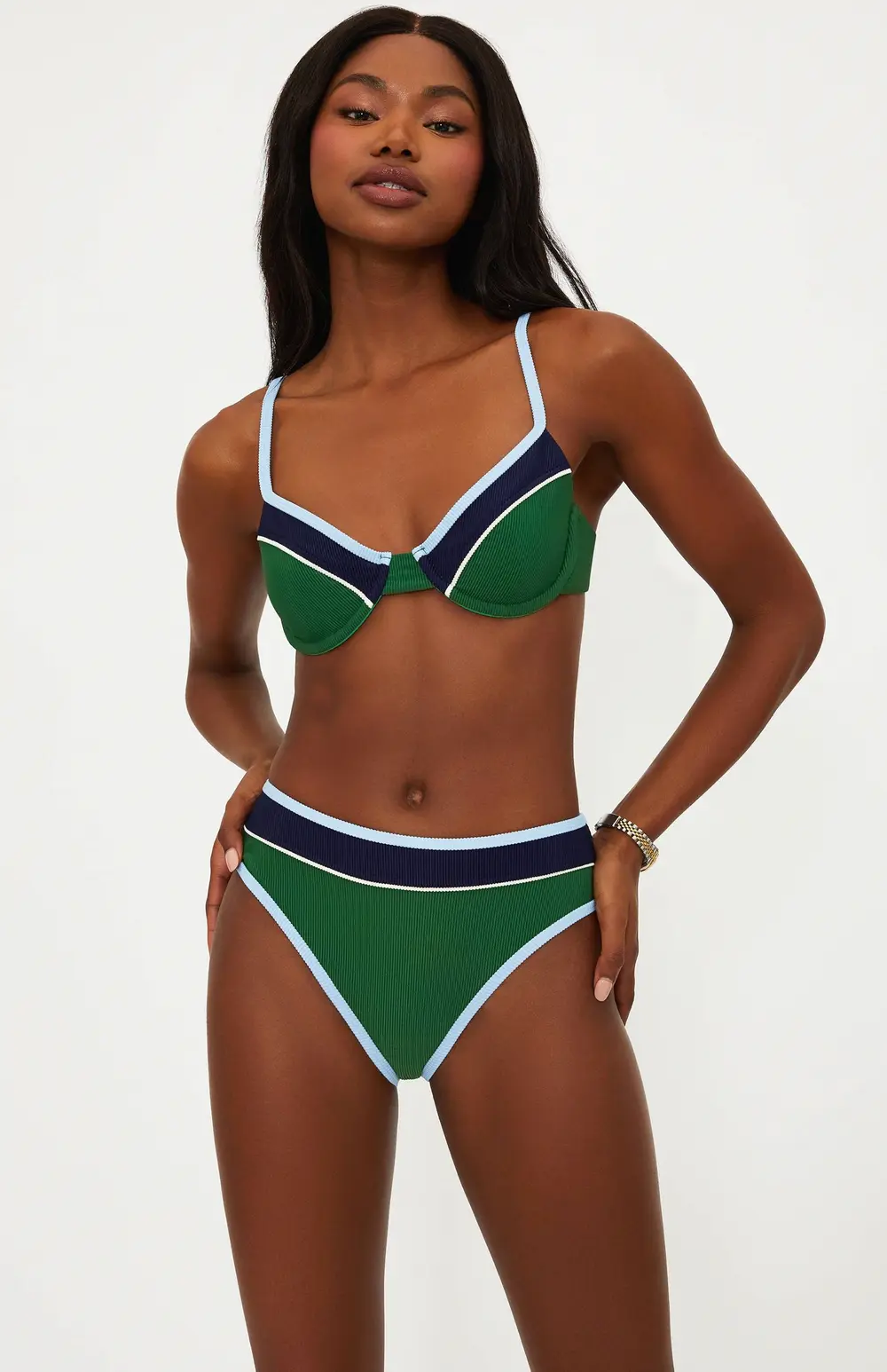Delia Bottom Ivy Colorblock