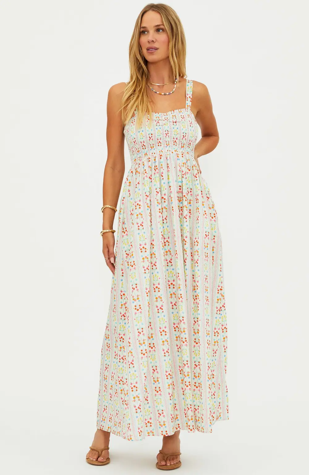 Cari Dress Fruit Blooms