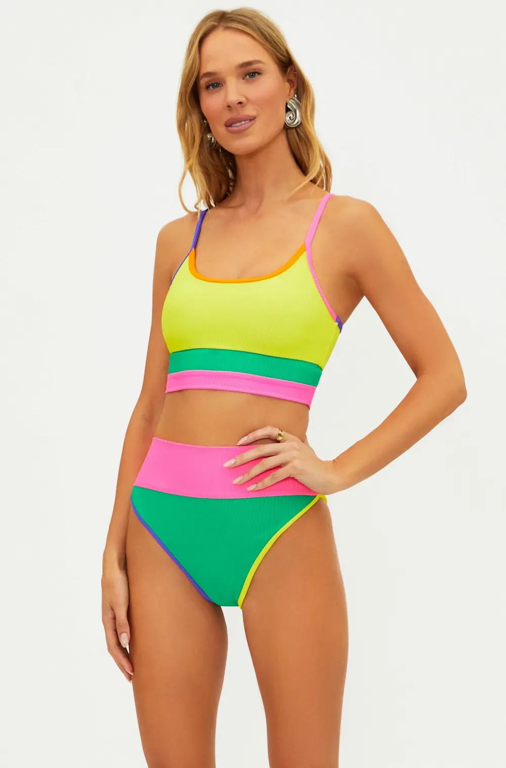 Emmy Bottom Technicolor Colorblock