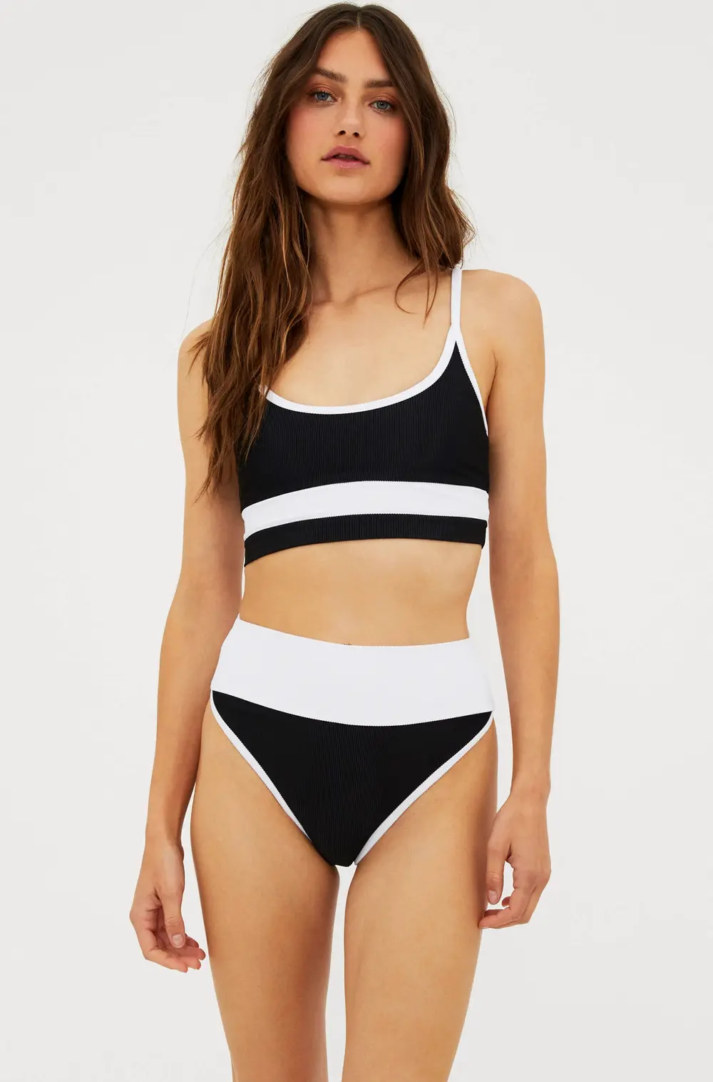 Eva Top Black & White