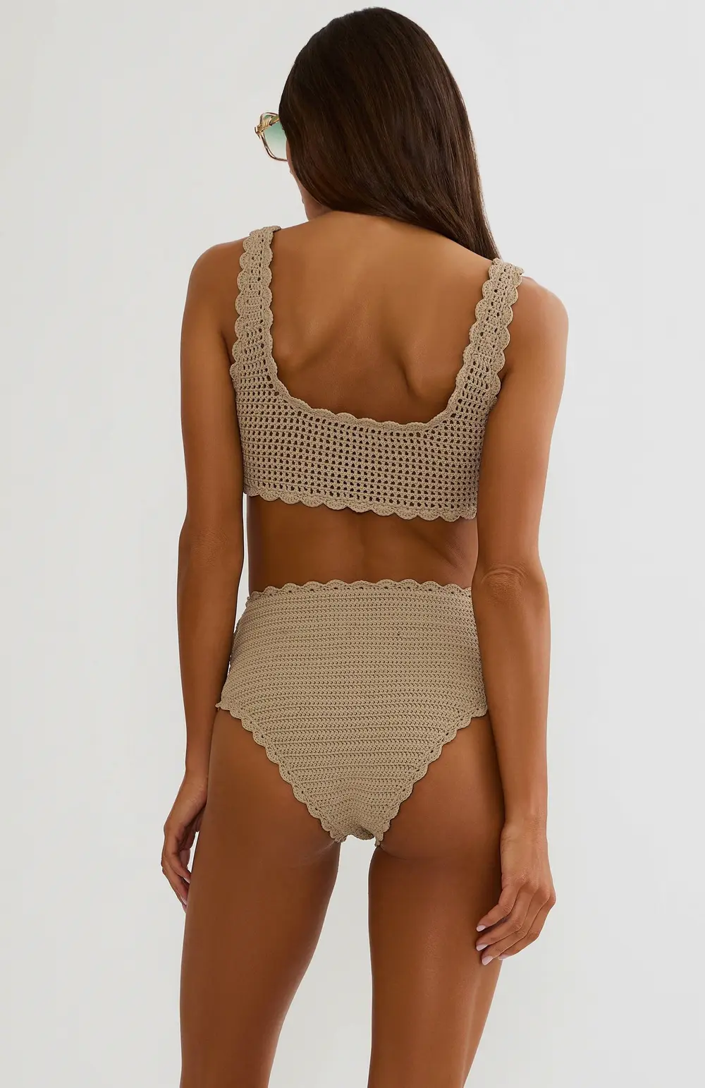 Kirby Bottom Tan Crochet