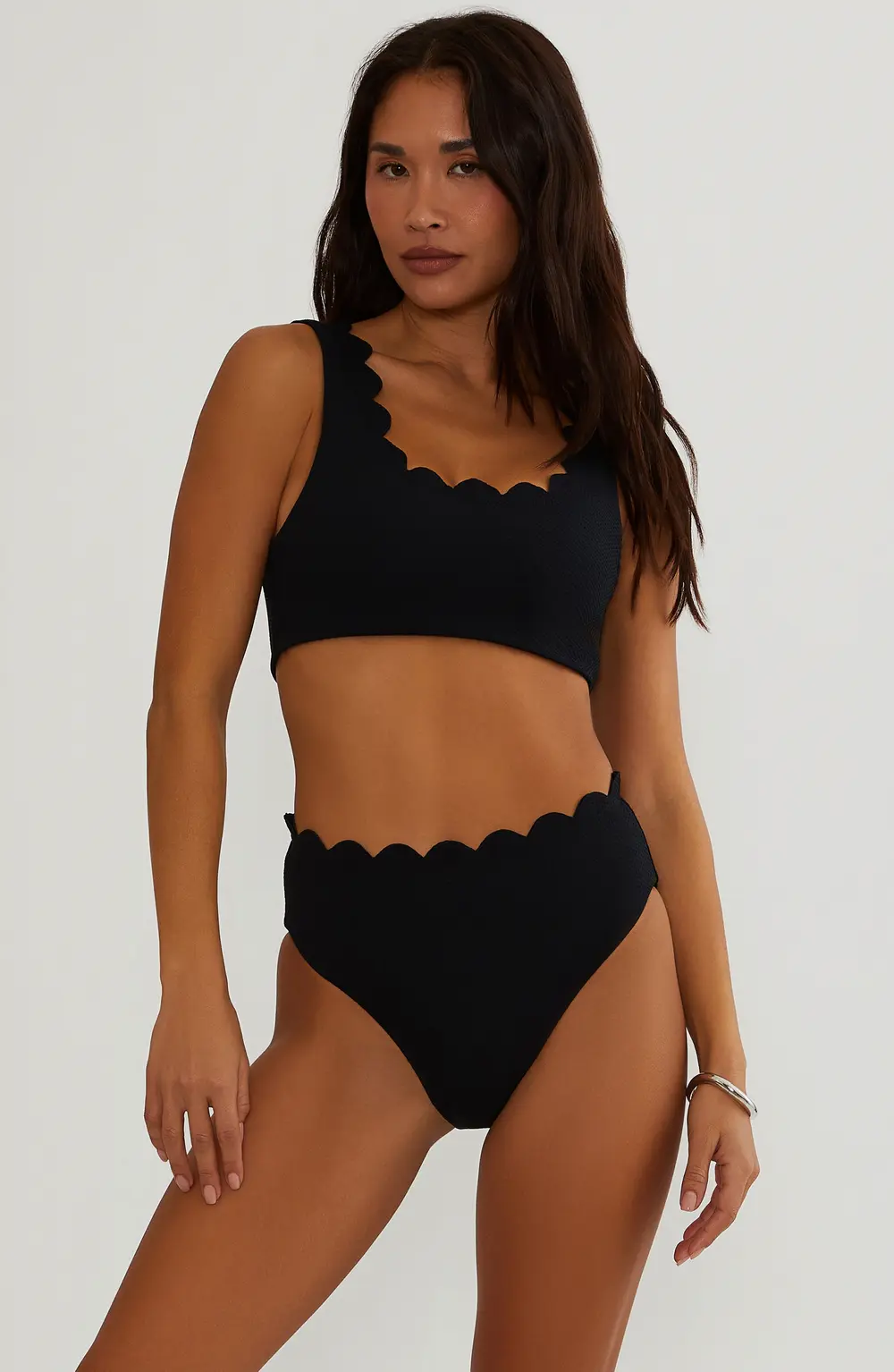 Nessa Bottom Black Waffle