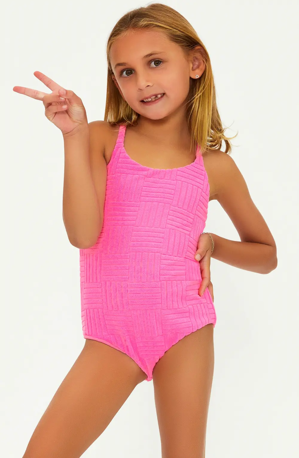 Little Julia One Piece Strawberry Moon Terry