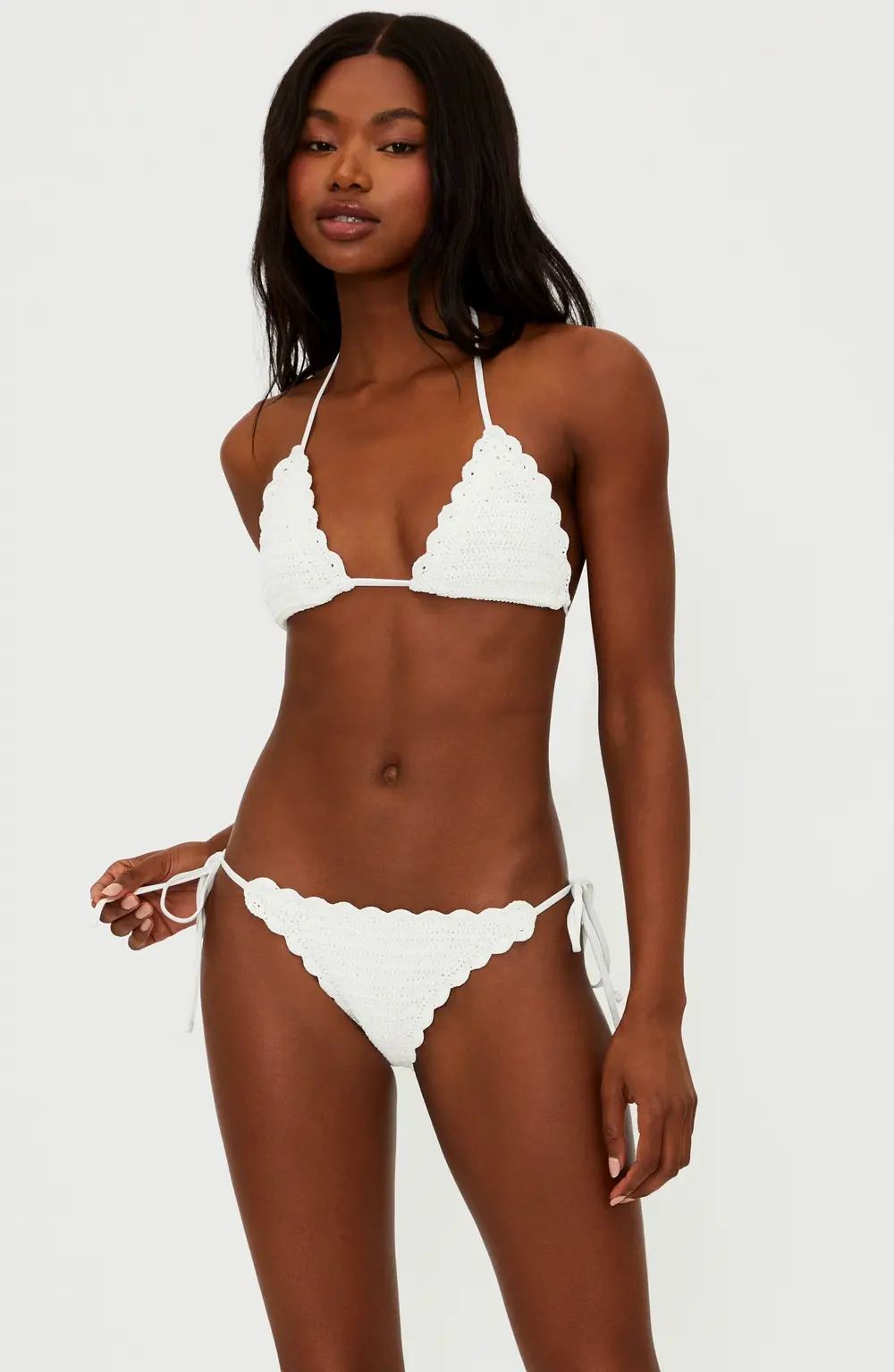 Soleil Bottom White Crochet