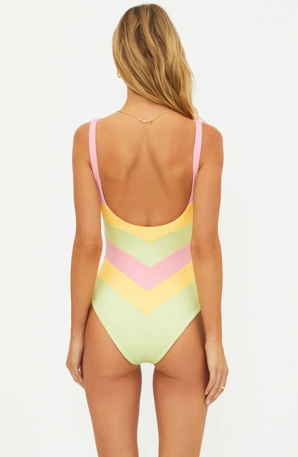 Cinthia One Piece Sorbet Chevron