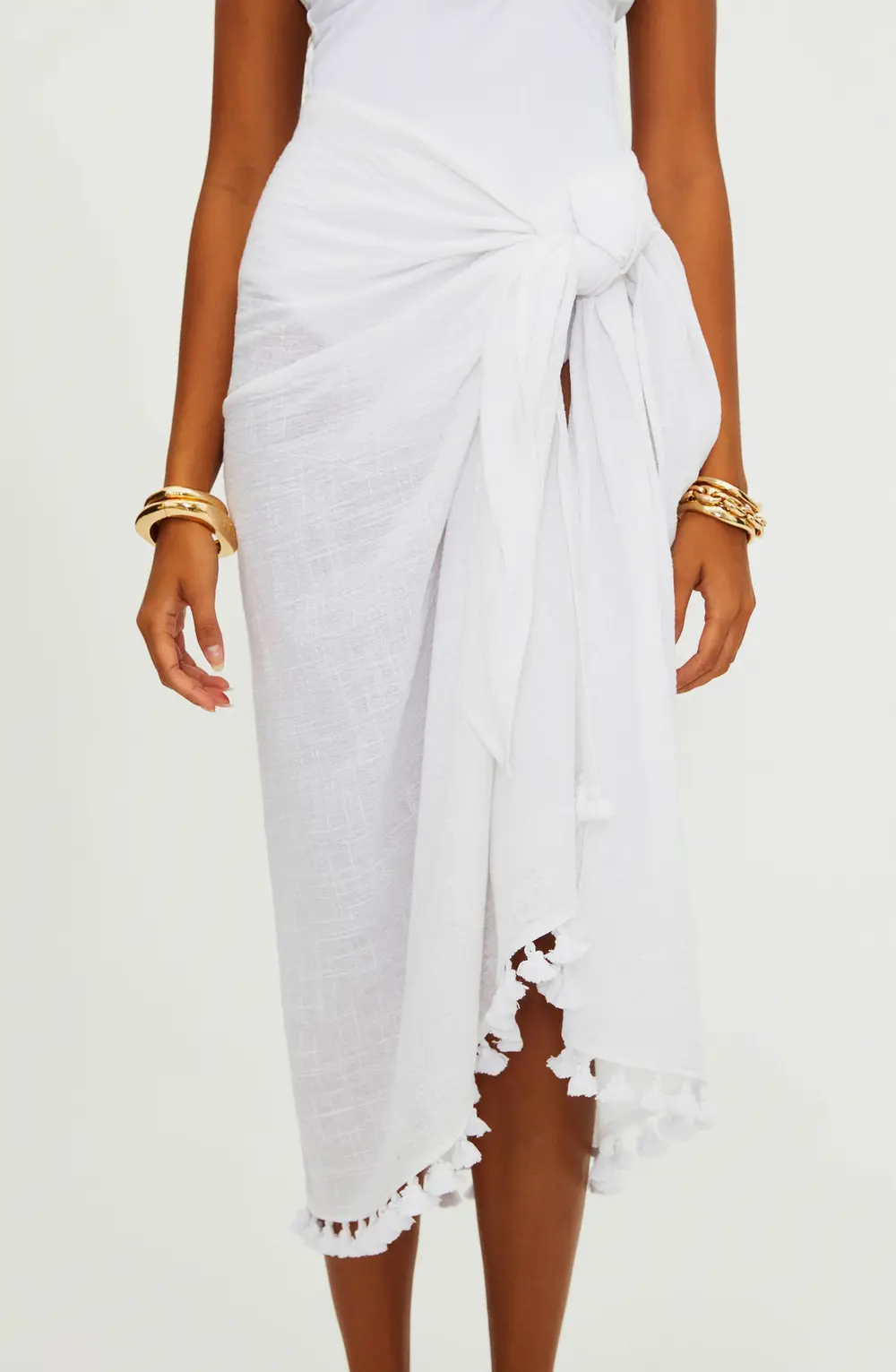 Sunny Sarong White