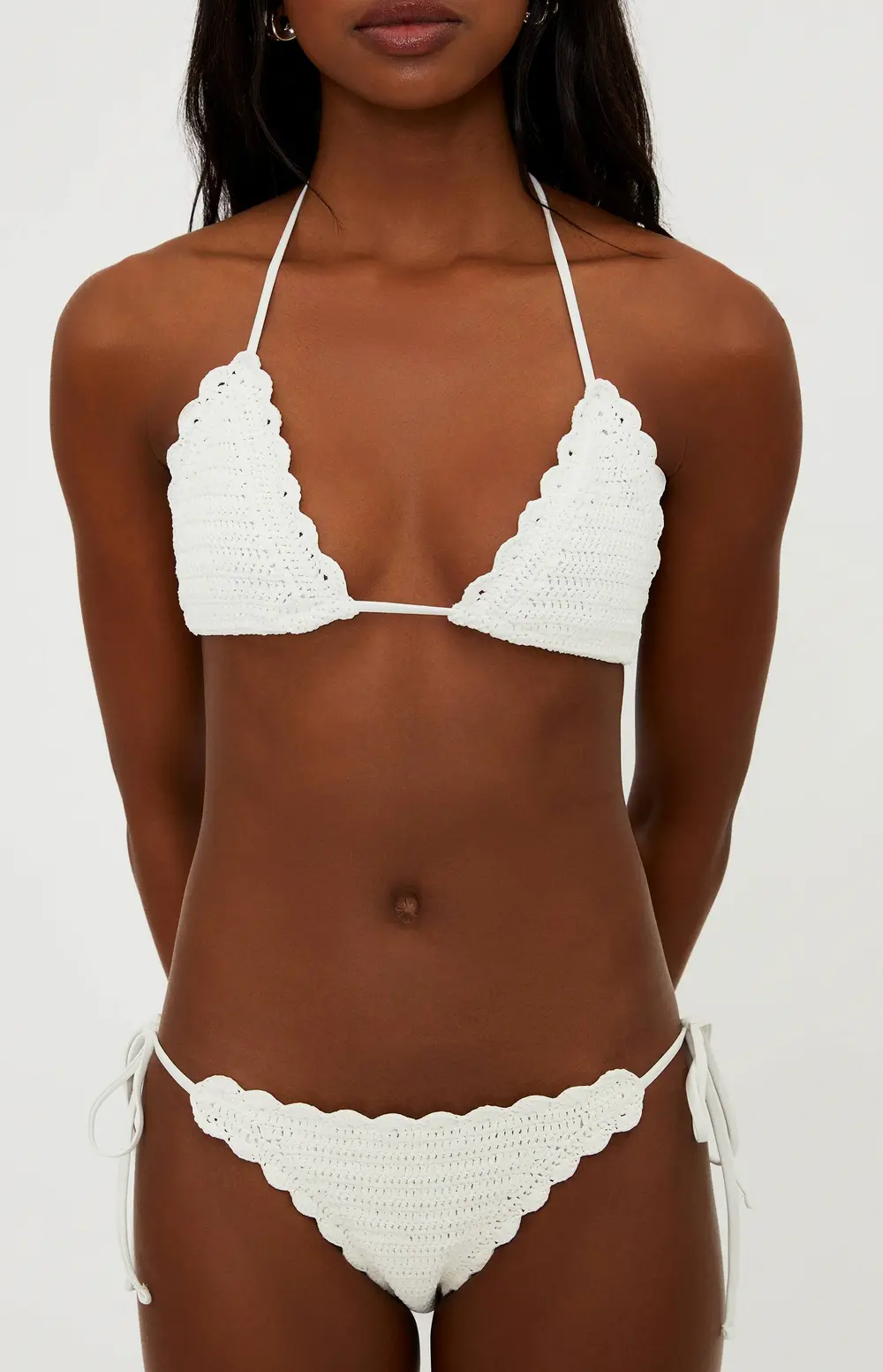Soleil Bottom White Crochet