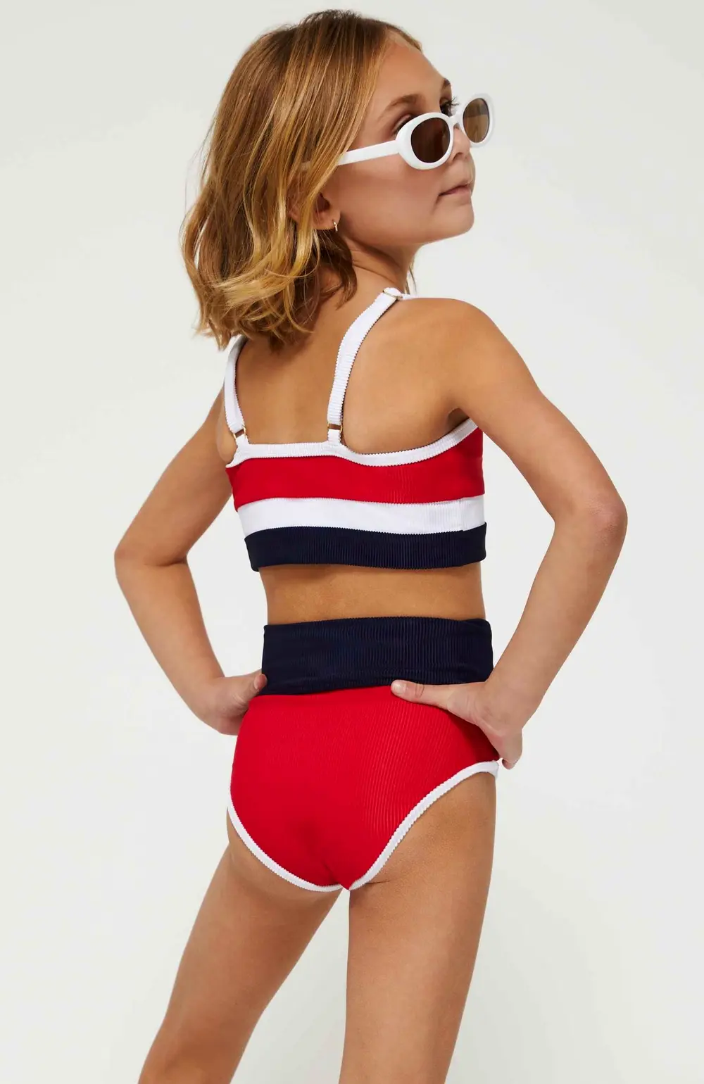 Little Eva & Emmie Set Americana Colorblock