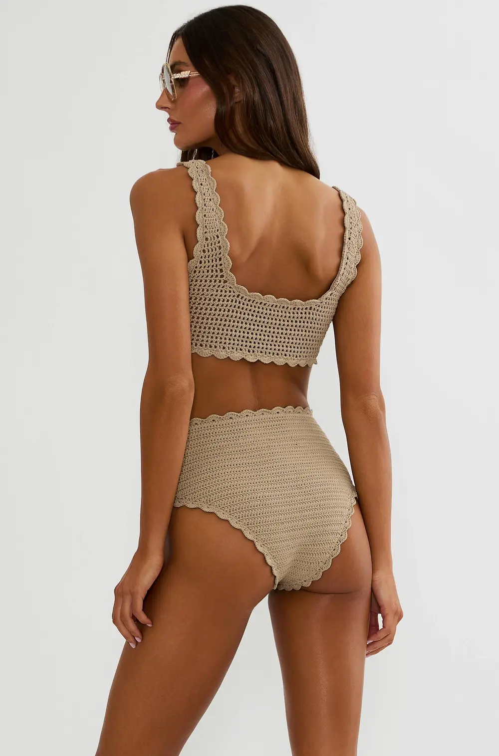 Kirby Bottom Tan Crochet