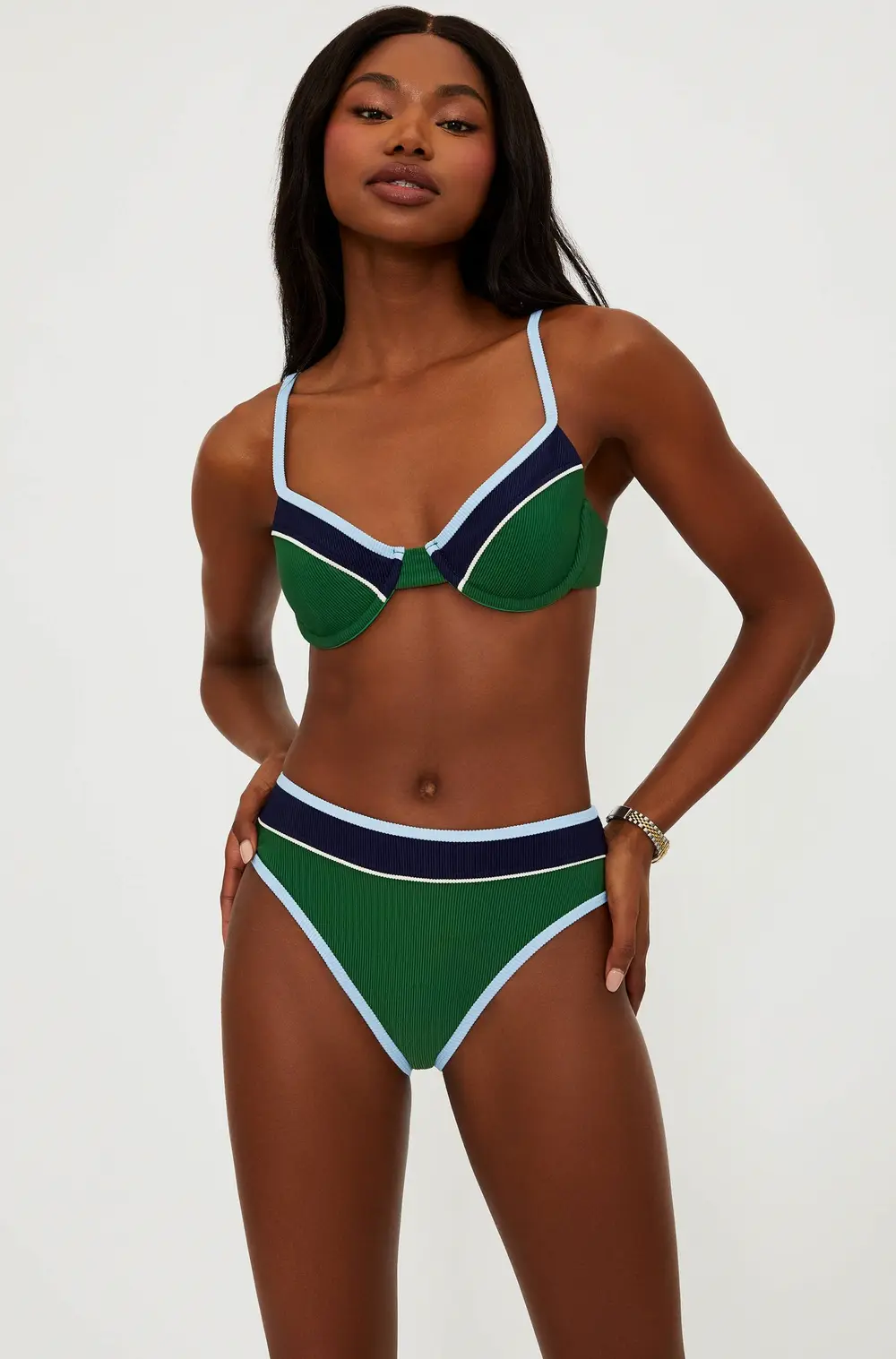 Addyson Top Ivy Colorblock