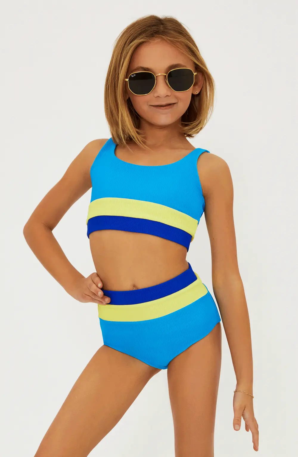 Little Mackenzie & Heidi Set Riviera Colorblock