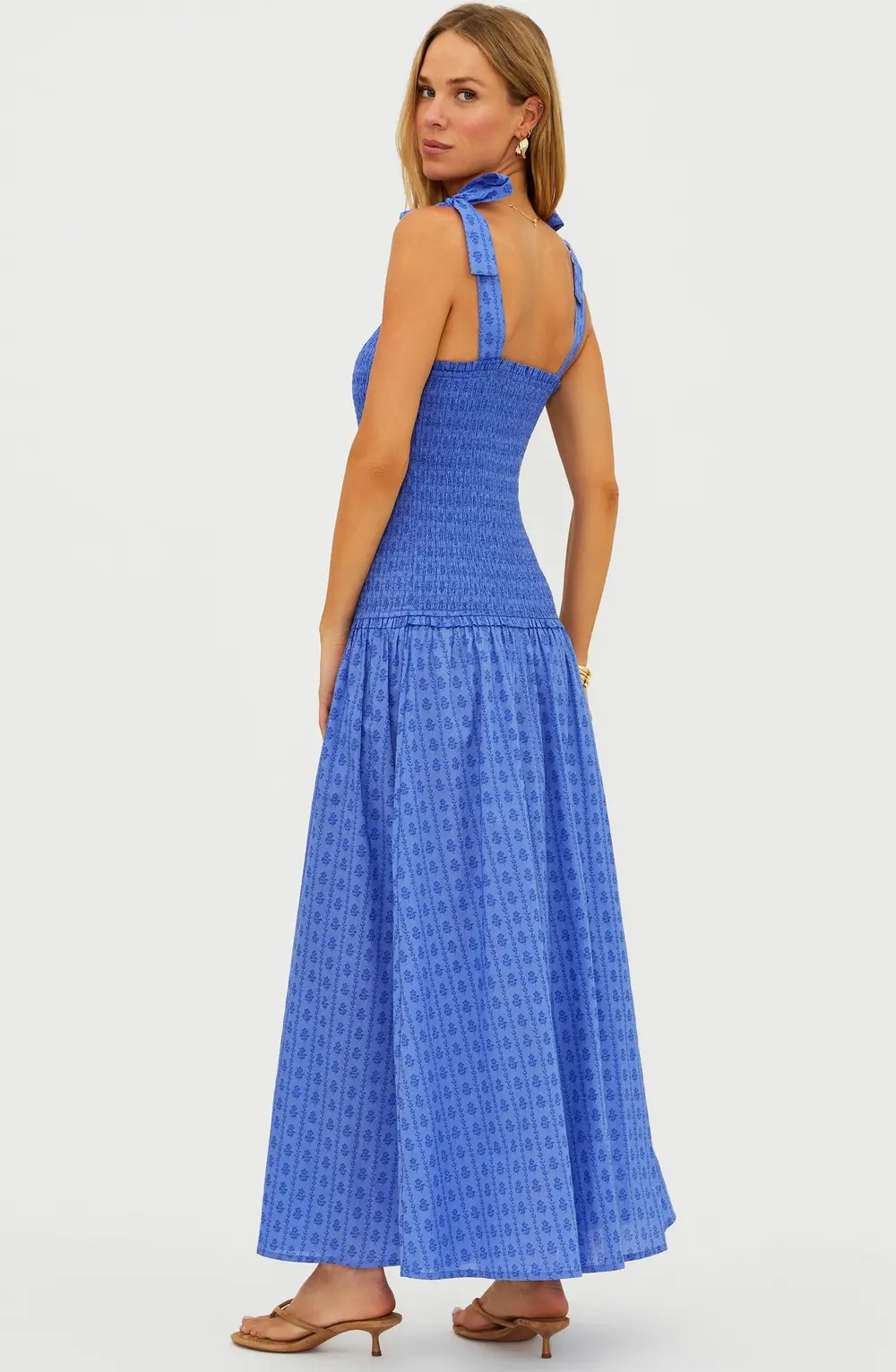 Isadora Dress Sapphire Sea