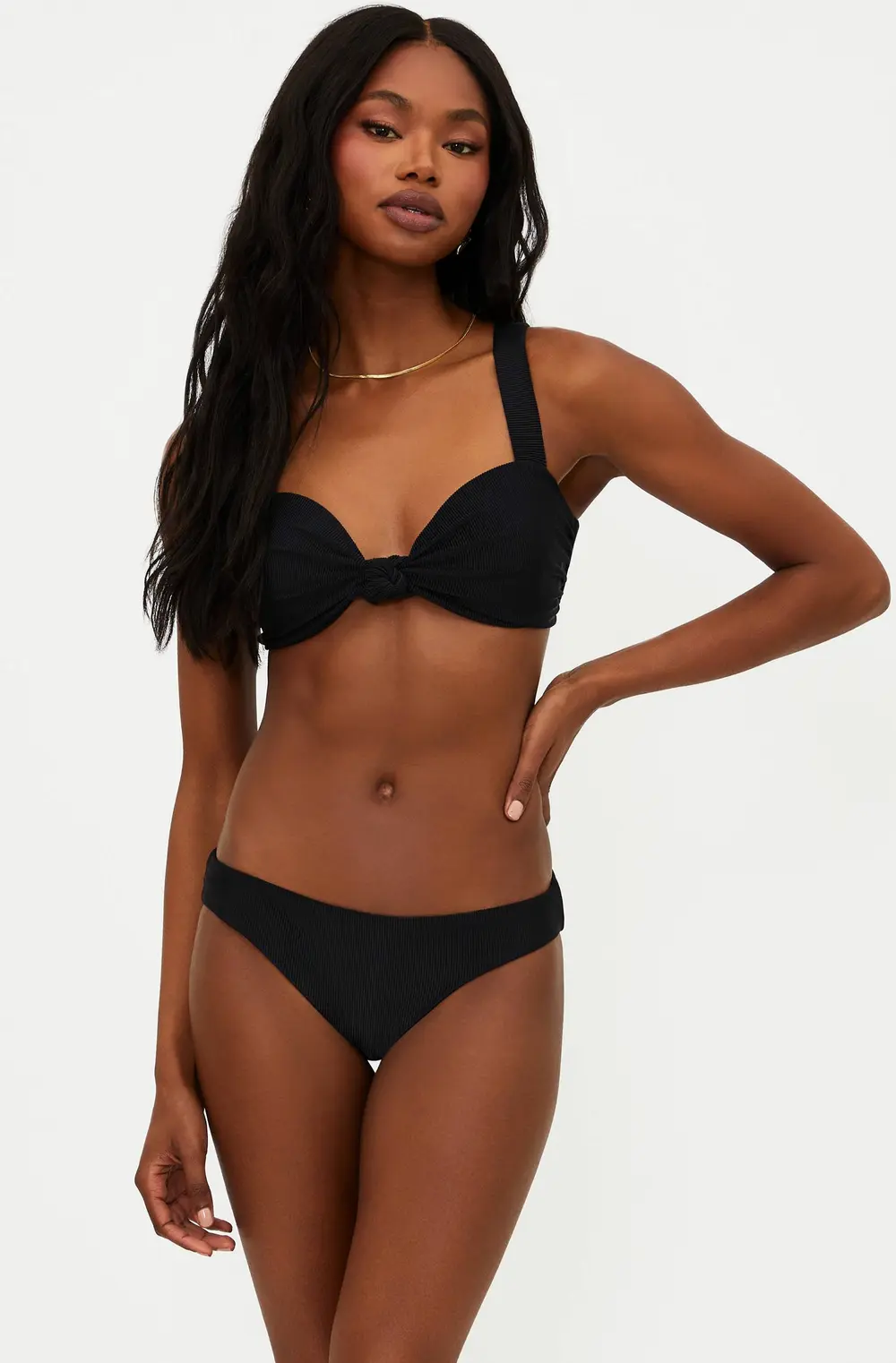 Saffron Bottom Black