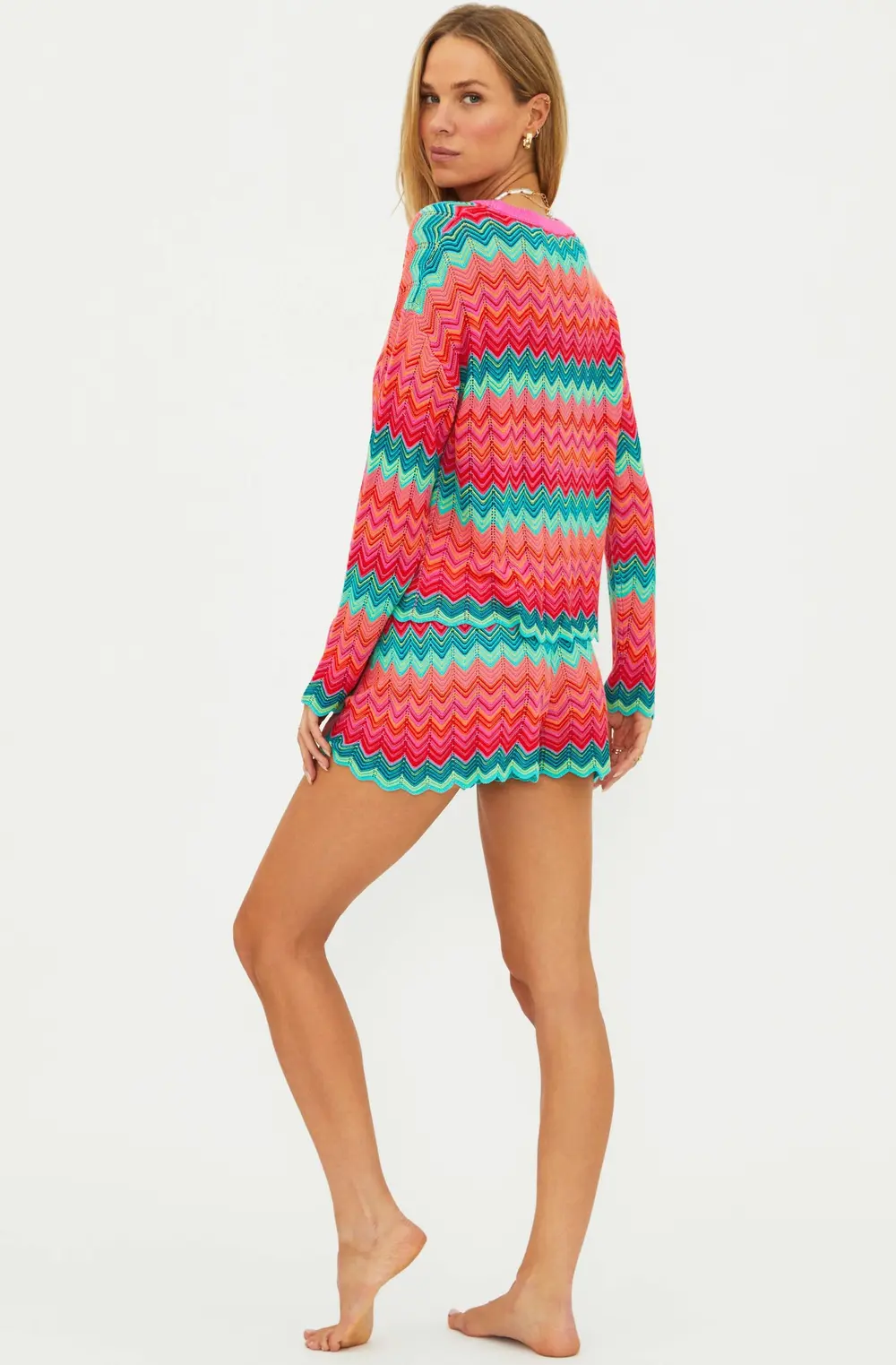 Balboa Short Strawberry Ice Chevron