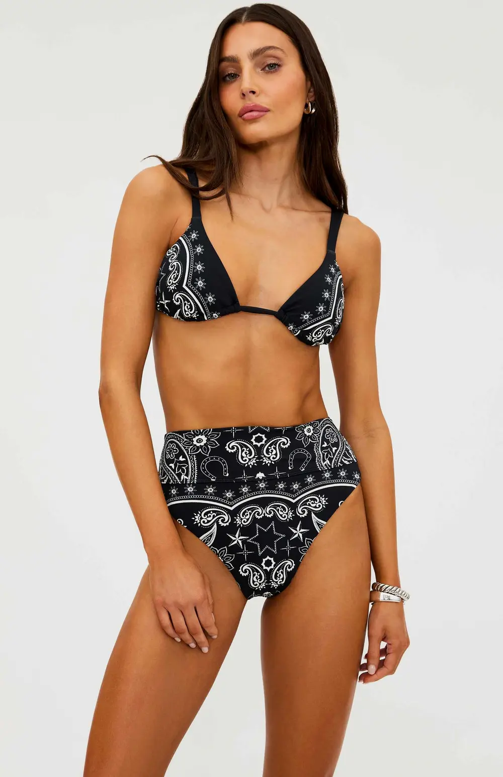 Highway Bottom Bandana Black