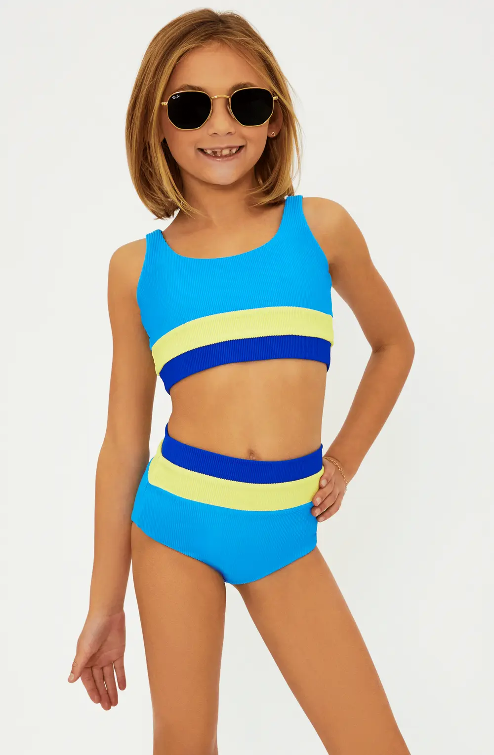 Little Mackenzie & Heidi Set Riviera Colorblock