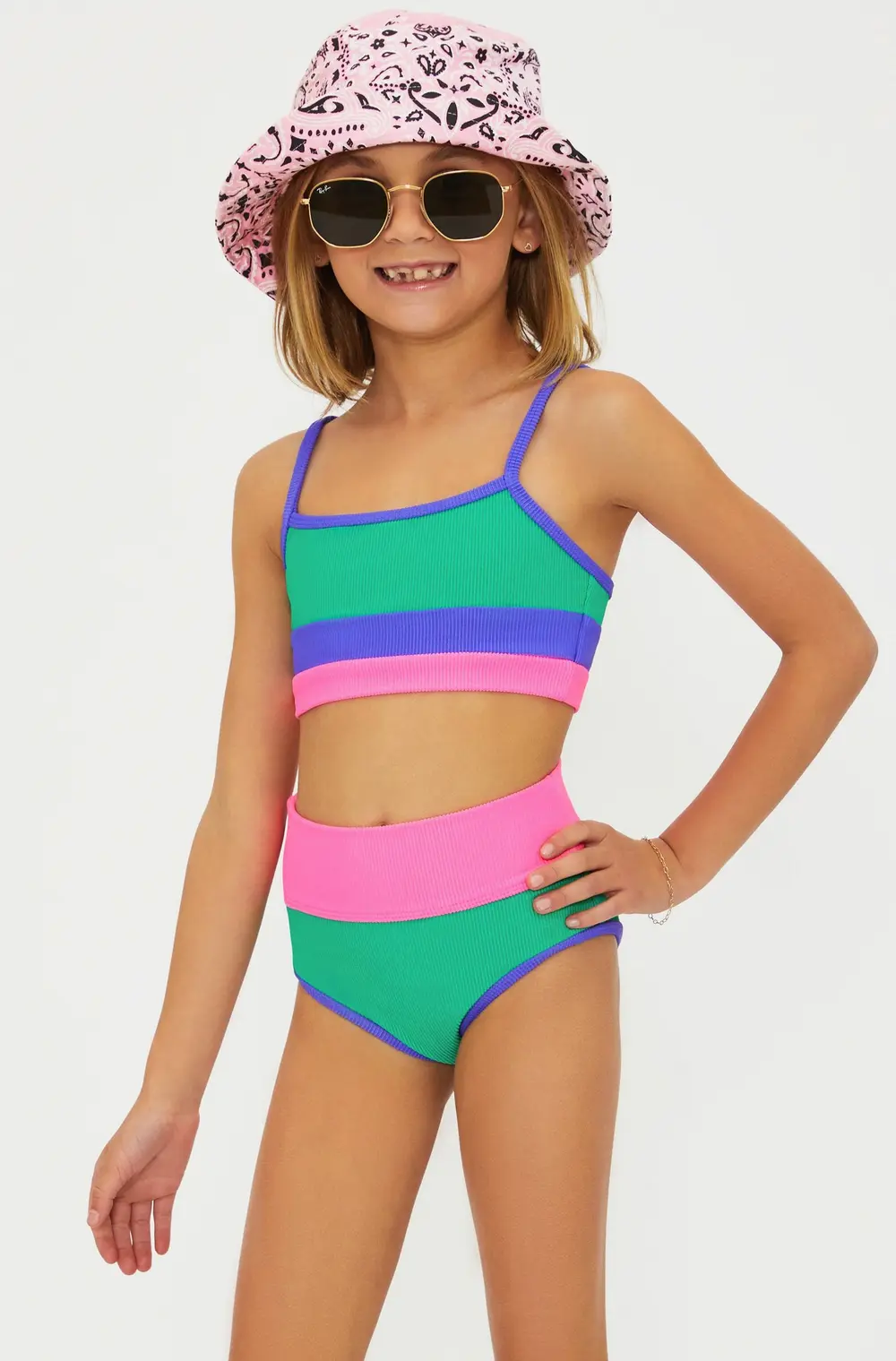 Little Eva & Emmy Technicolor Colorblock