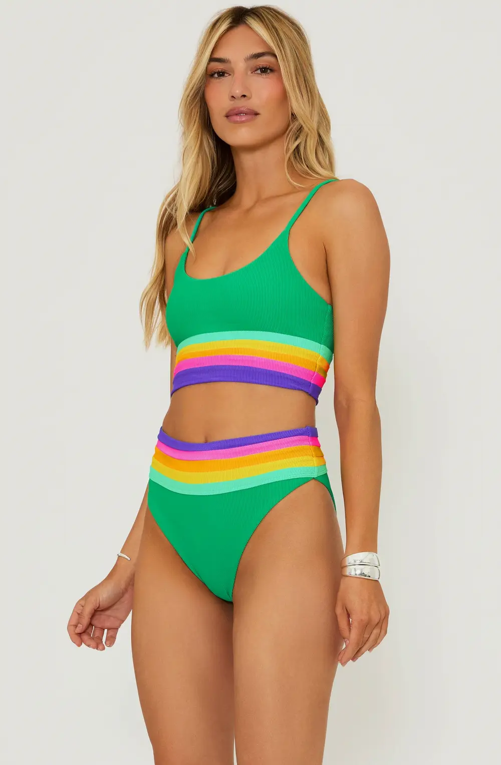 Mae Top Technicolor Colorblock