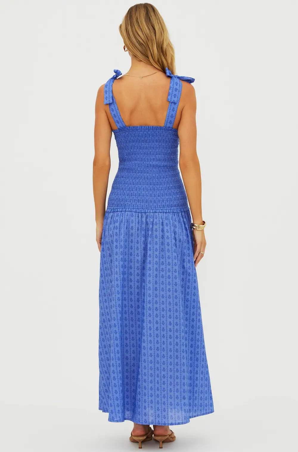 Isadora Dress Sapphire Sea