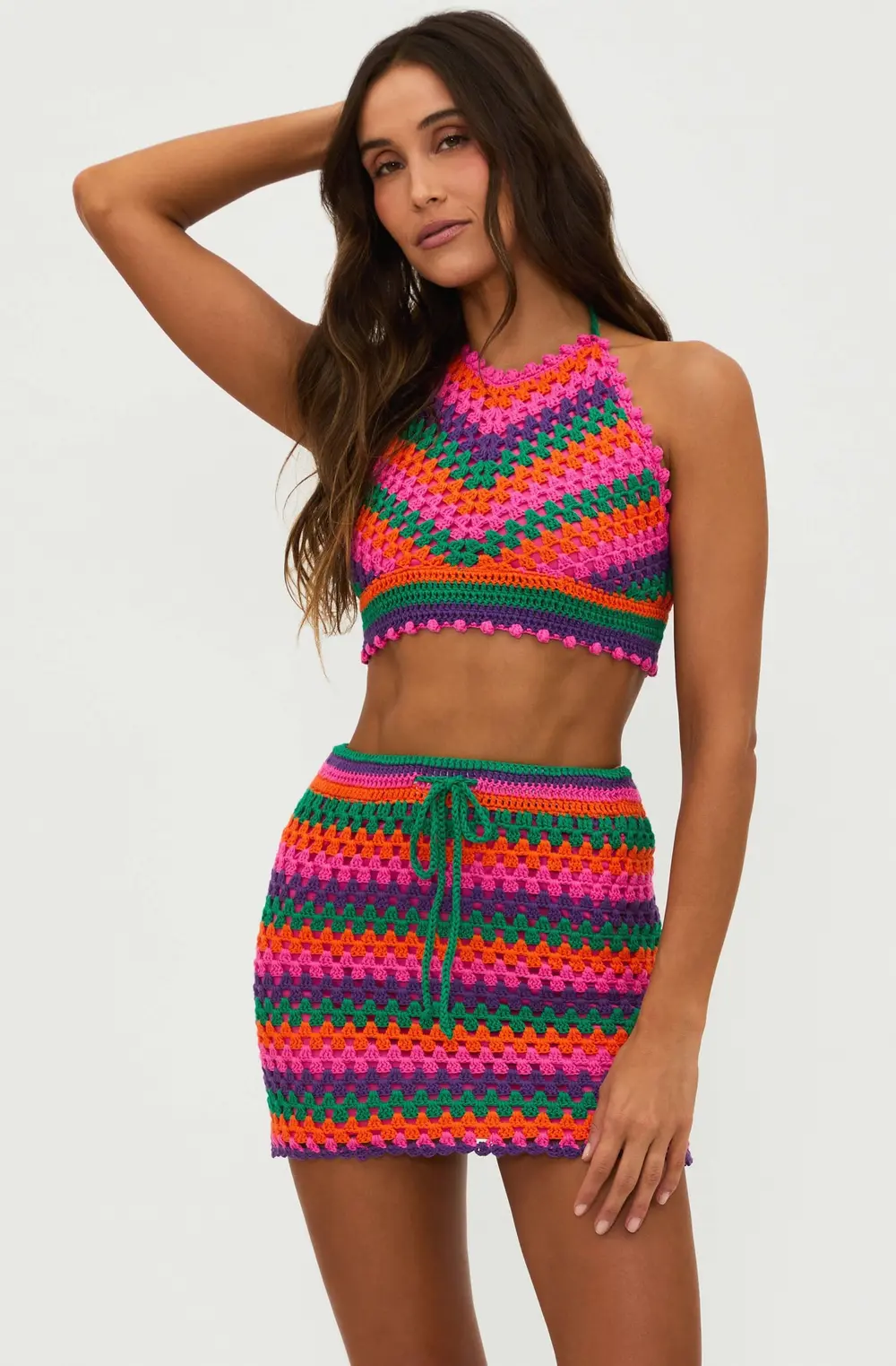 Carmen Top Technicolor Rays