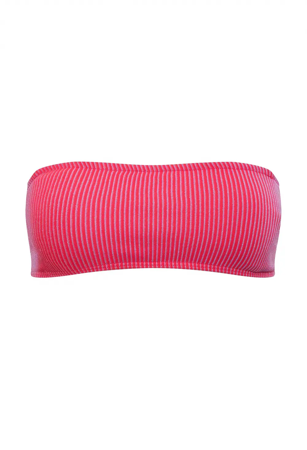 Kelsey Top Papaya Two Tone Rib