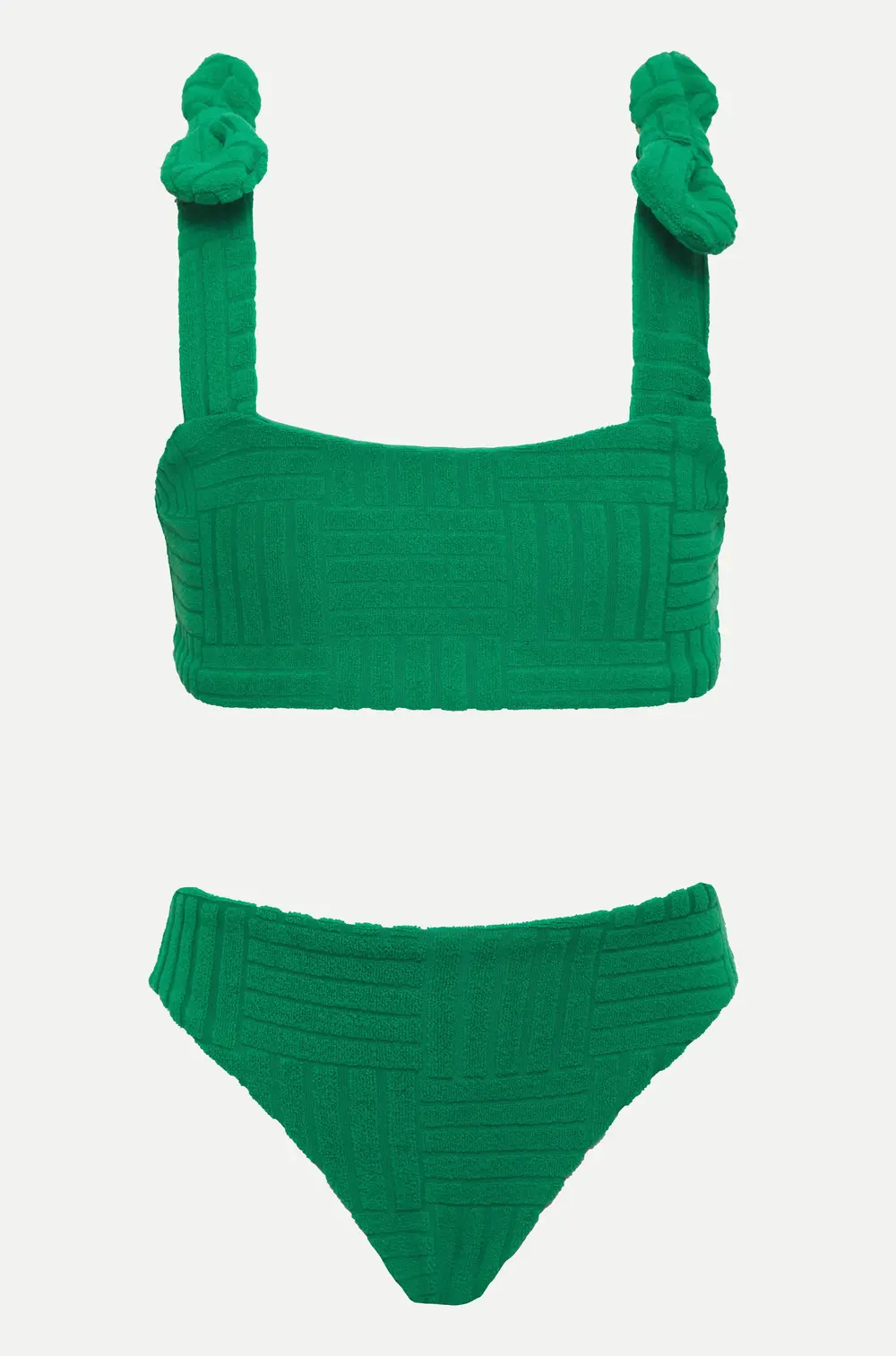 Little Stella Two Piece Jelly Bean Green Terry