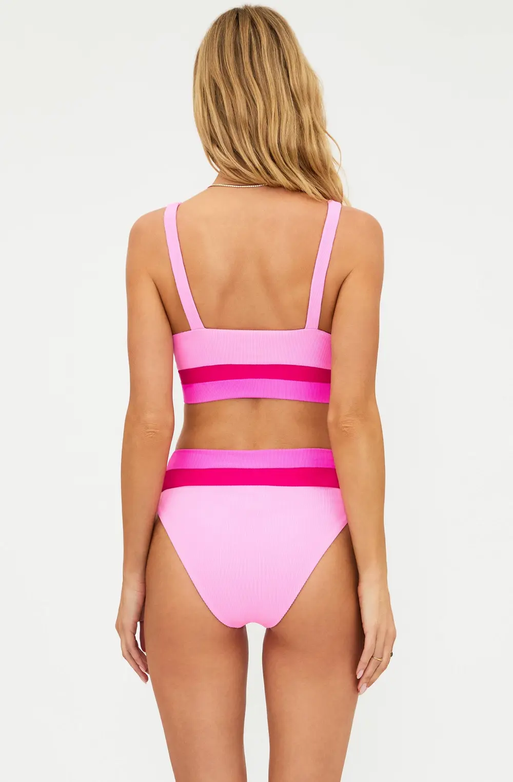 Heidi Bottom Peak Pink Colorblock