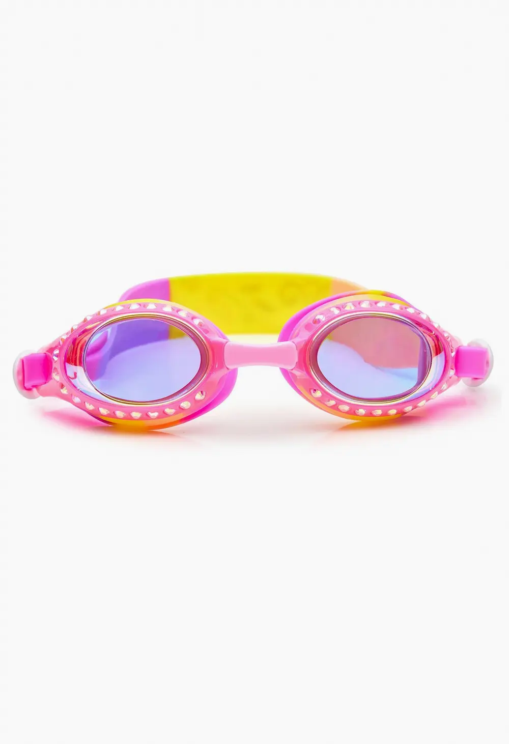 Bling2o Swim Goggle Dark Pink Frame