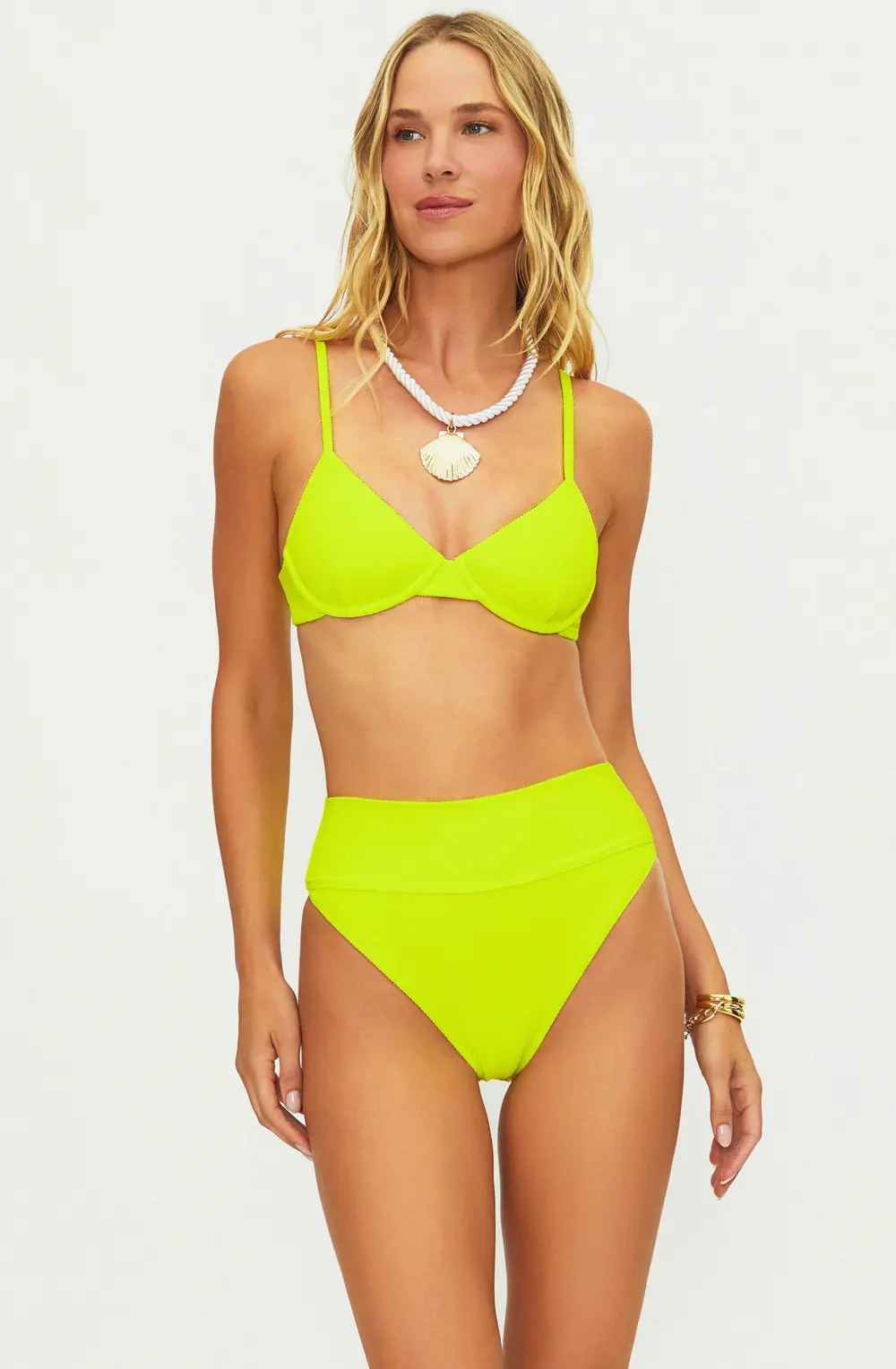 Camilla Top Neon Yellow