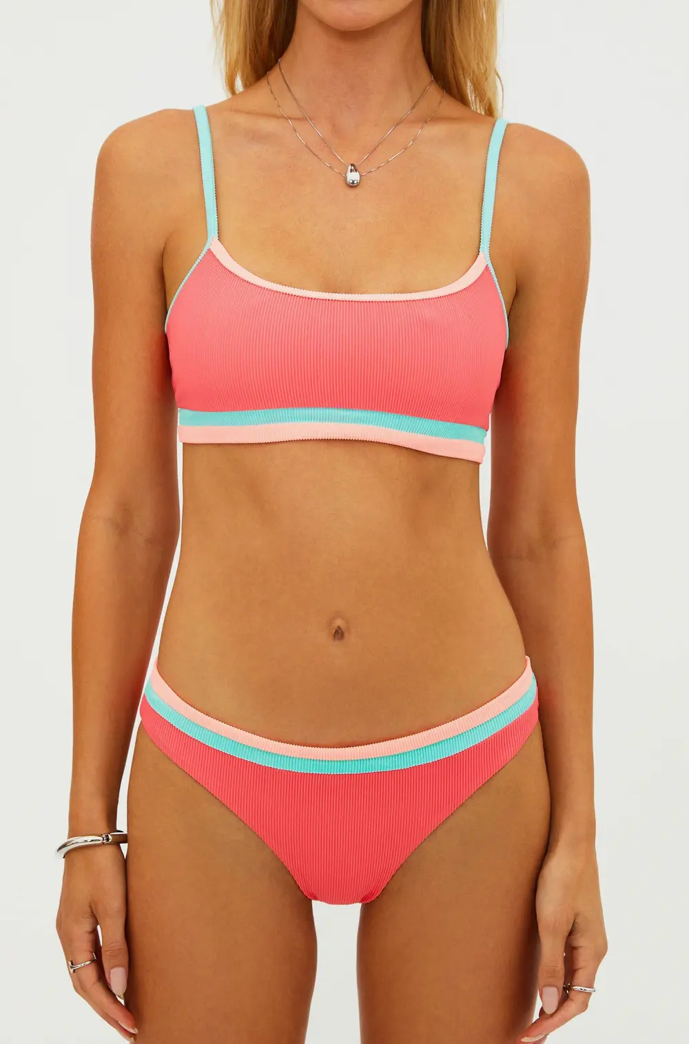 Saffron Bottom Guava Jelly Colorblock