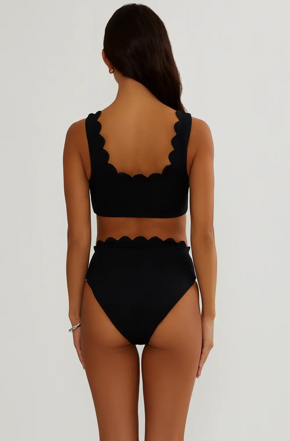 Madison Top Black Waffle