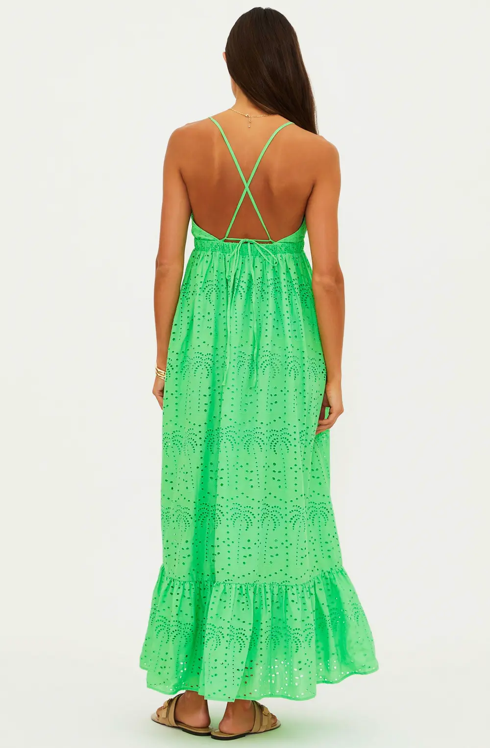 Ruthie Dress Palm Eyelet