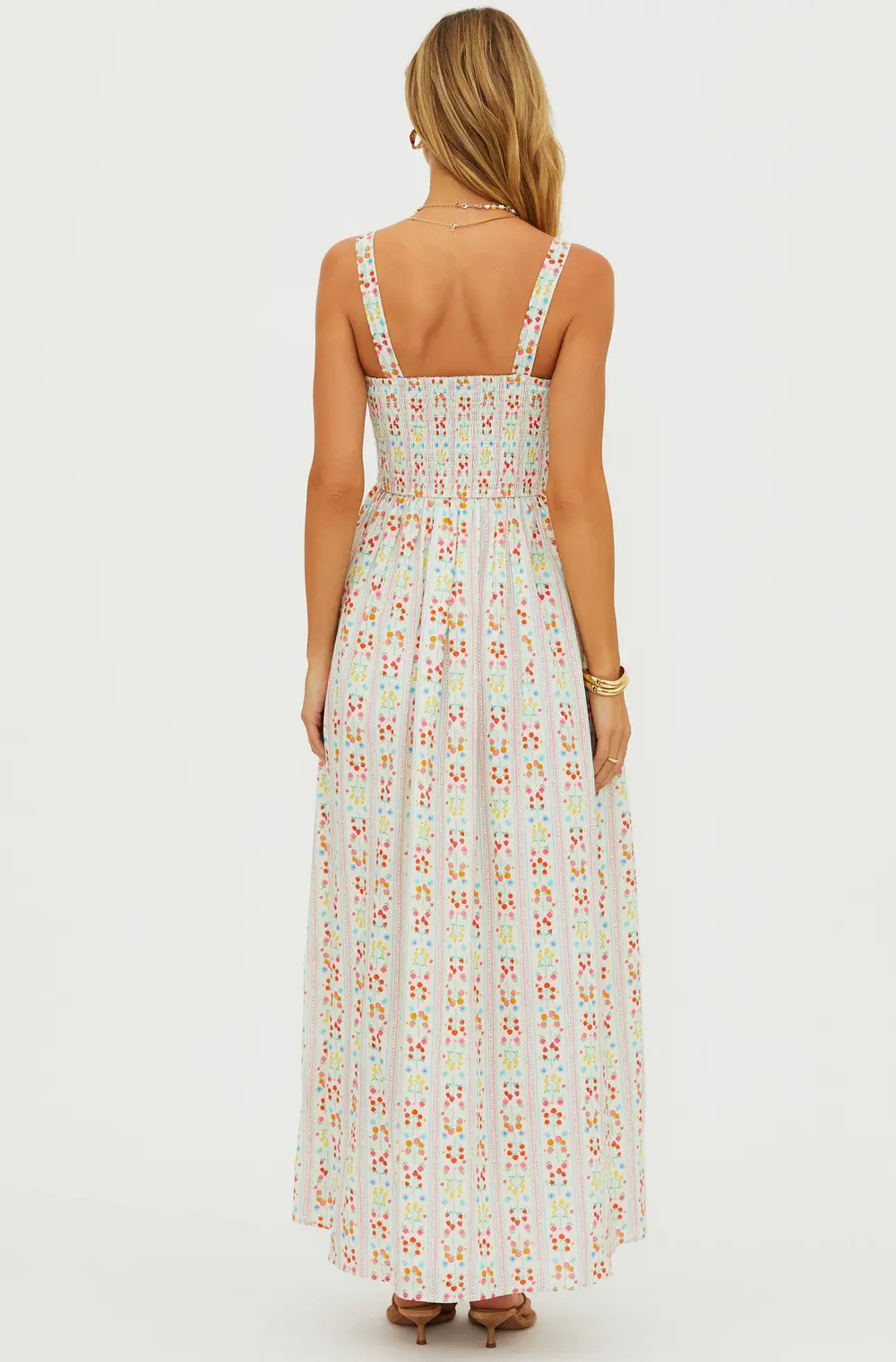 Cari Dress Fruit Blooms