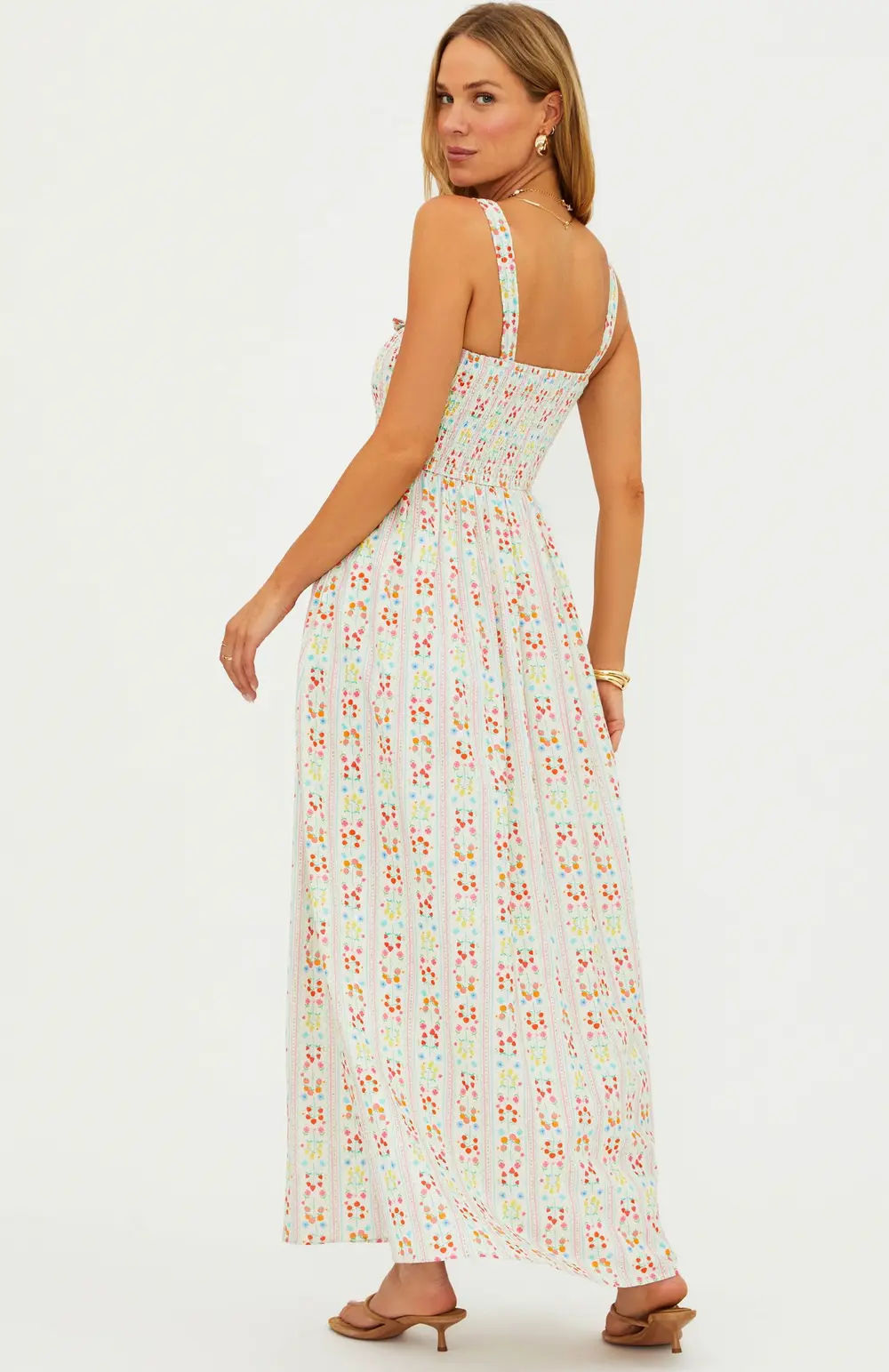 Cari Dress Fruit Blooms