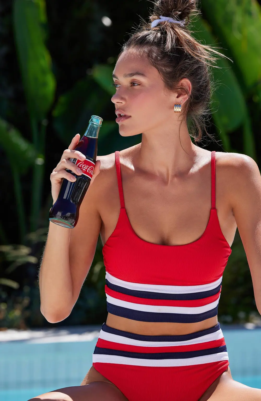 Mae Top American Colorblock