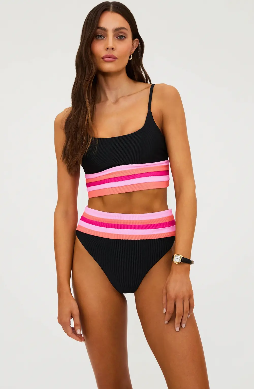 Millie Bottom Ruby Colorblock