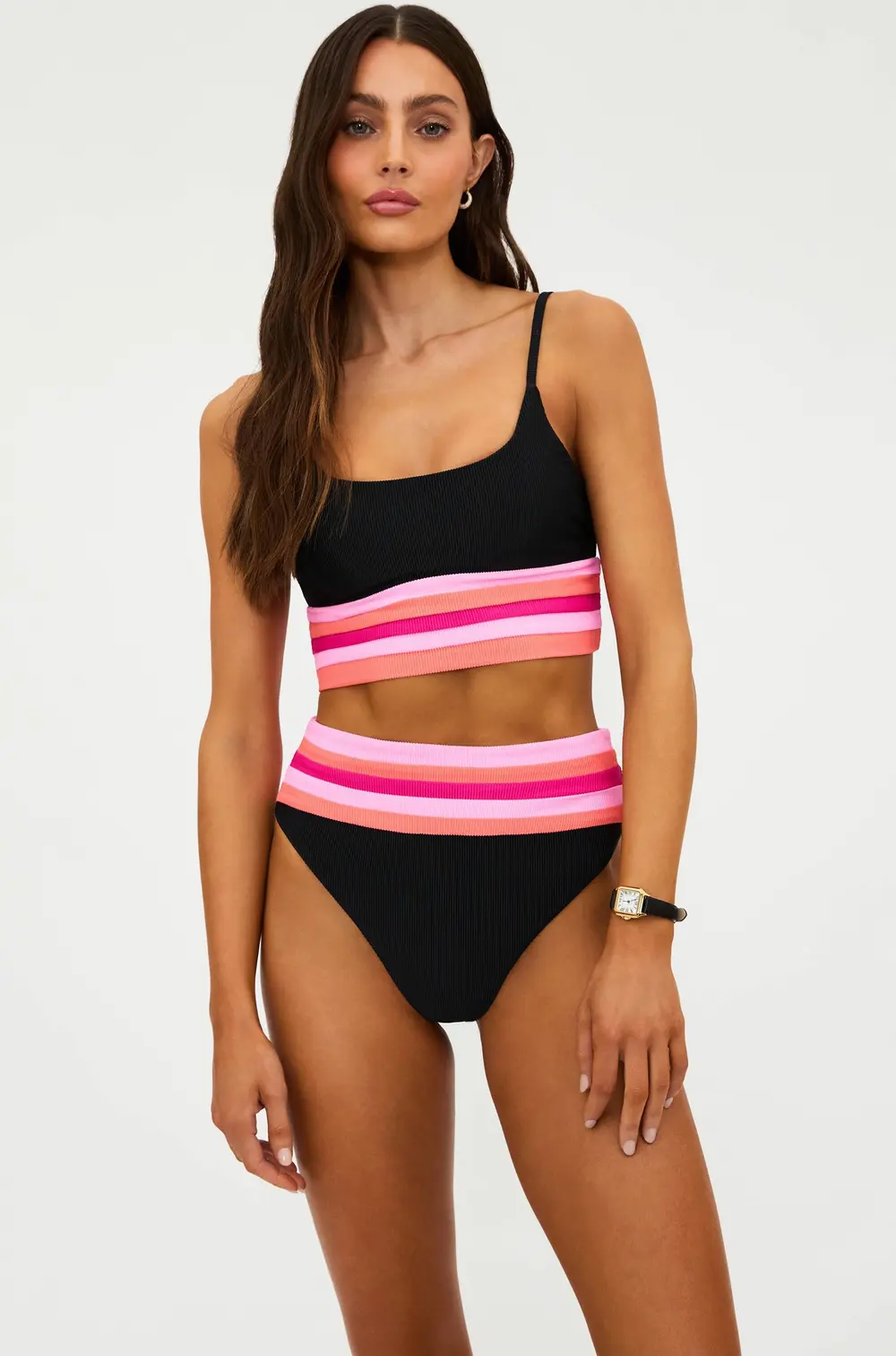 Mae Top Ruby Colorblock