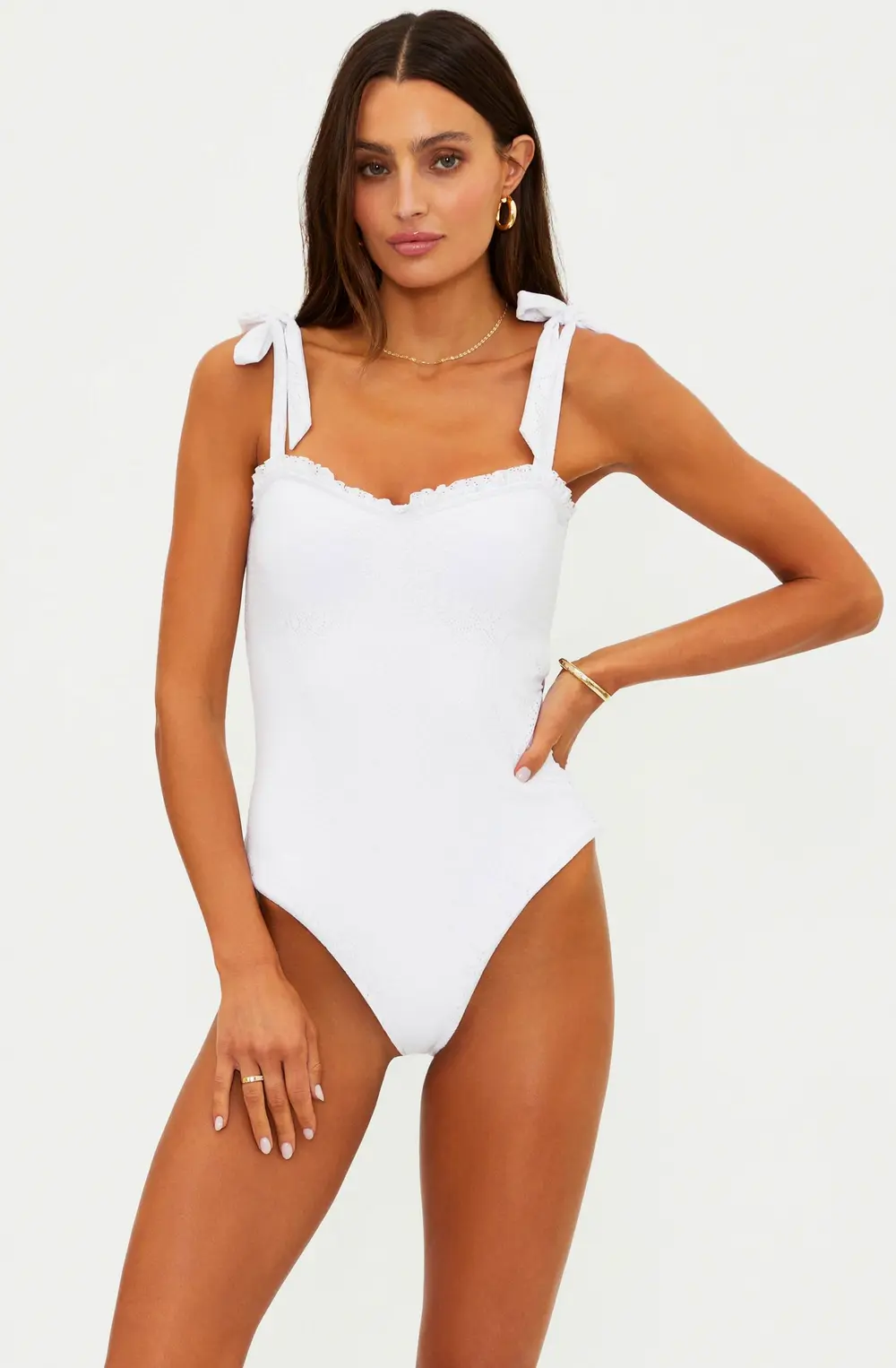 Priya One Piece White