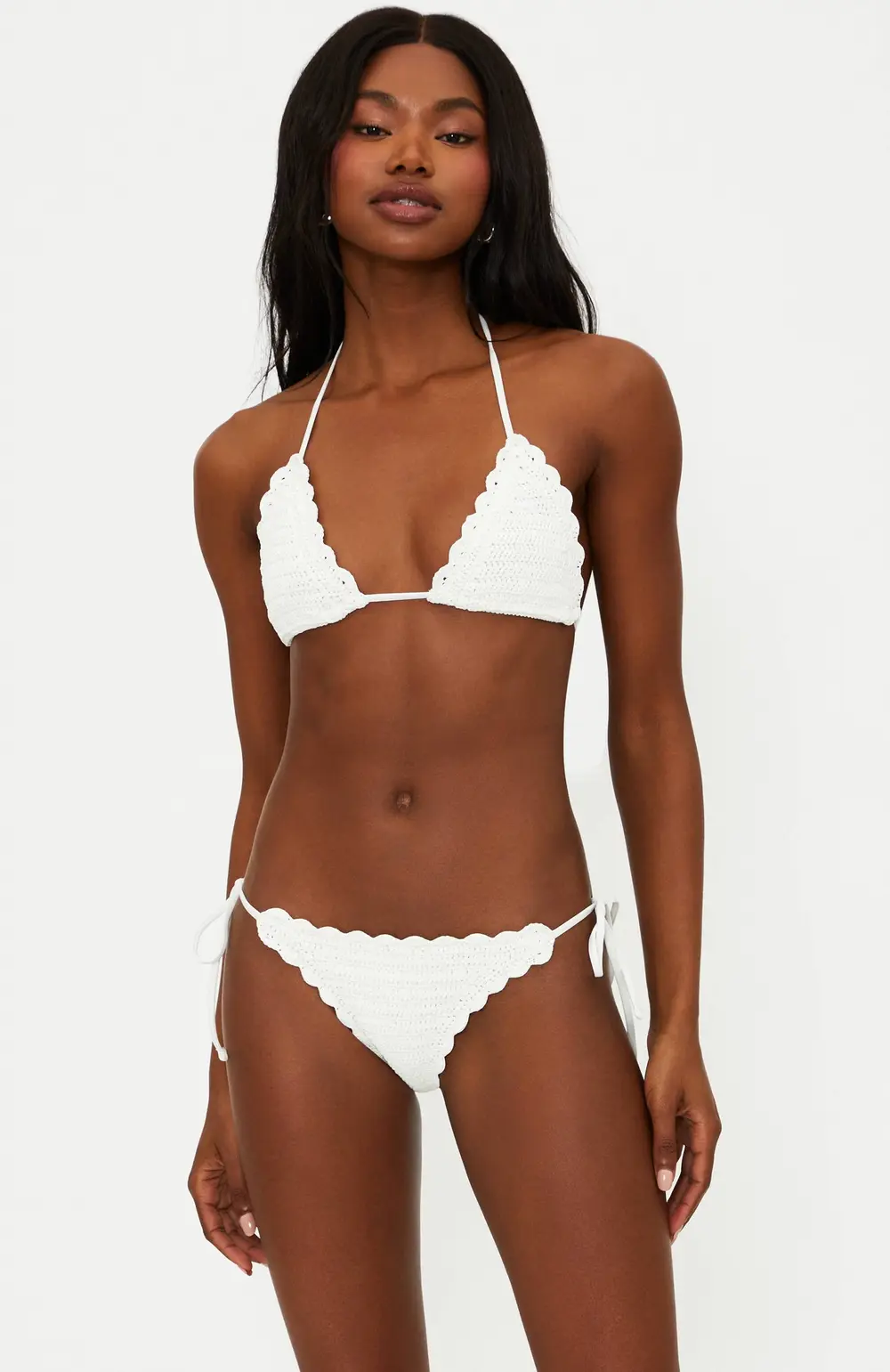 Soleil Bottom White Crochet