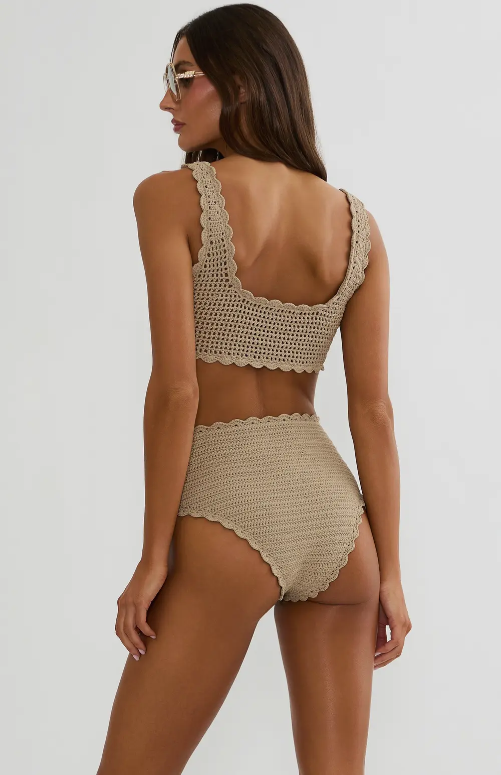 Andy Top Tan Crochet