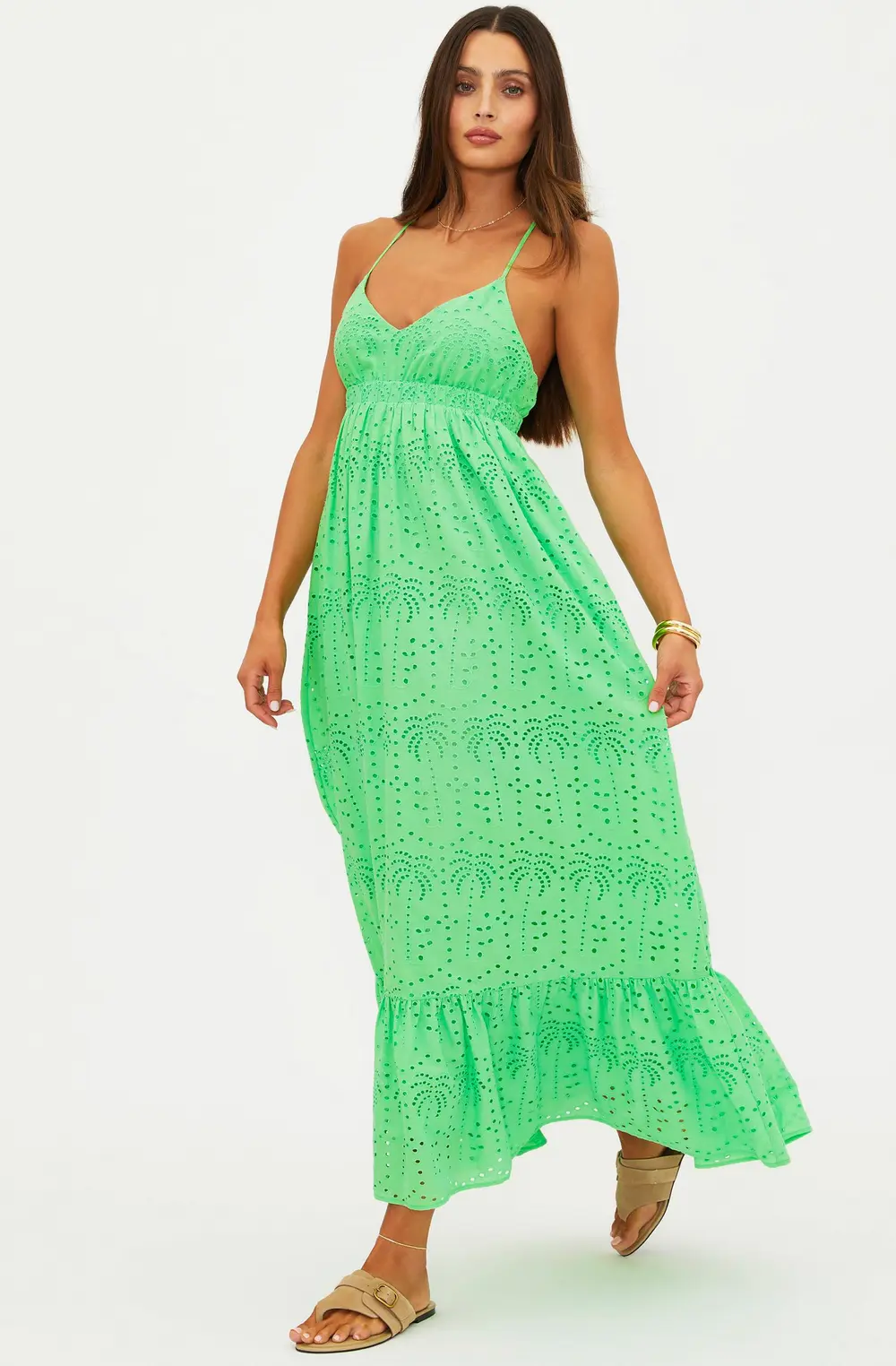 Ruthie Dress Palm Eyelet