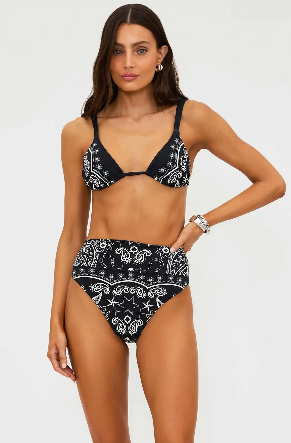 Highway Bottom Bandana Black