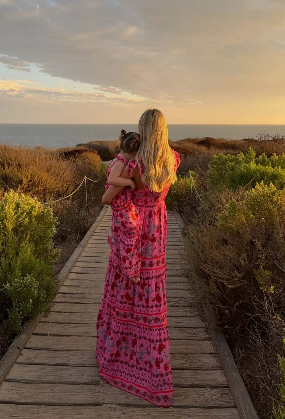 Charlotte Dress Redwood Floral