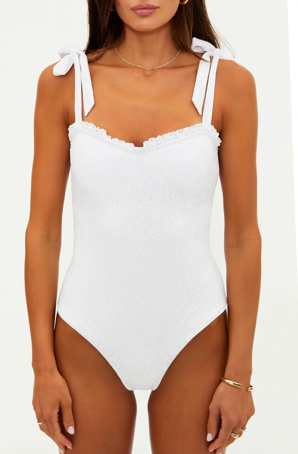 Priya One Piece White