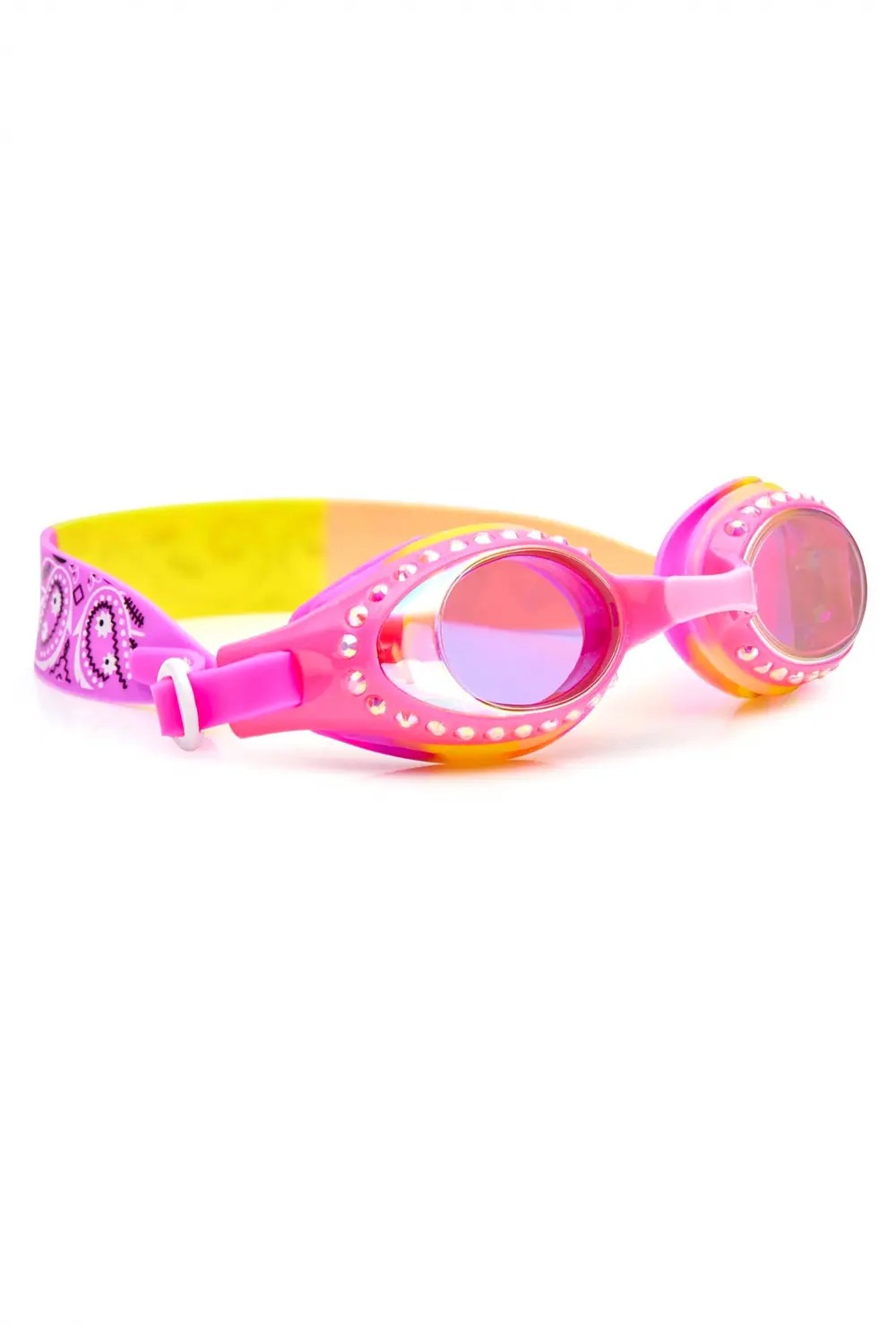 Bling2o Swim Goggle Dark Pink Frame