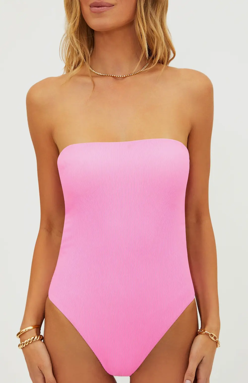 Stassia One Piece Prism Pink