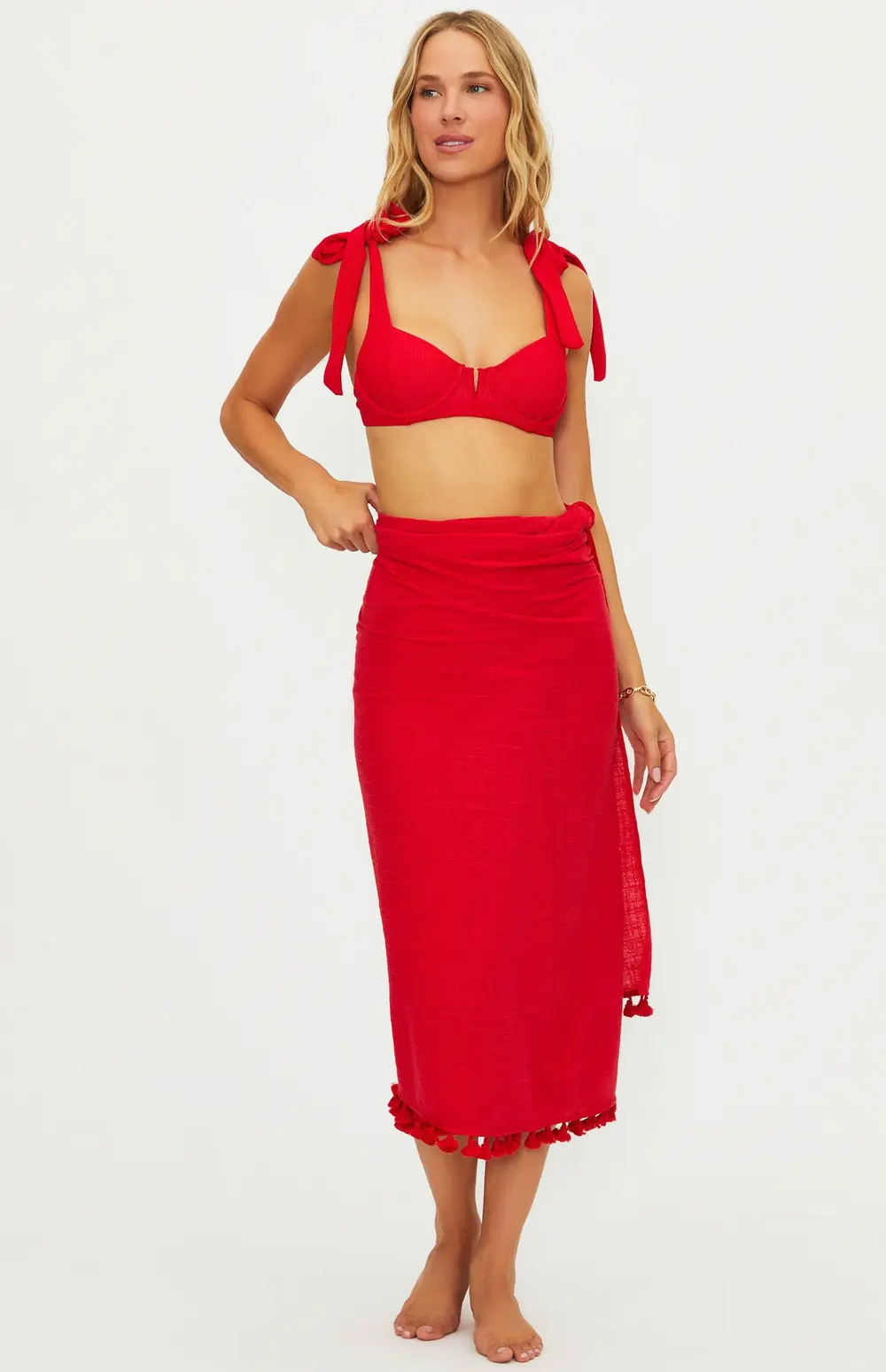 Sunny Sarong Red