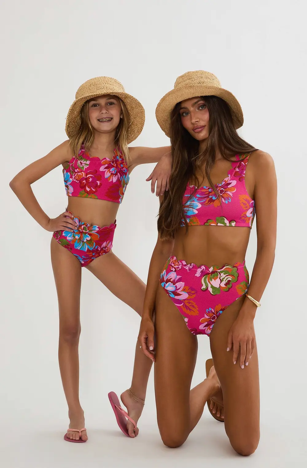 Little Madison & Bea Set Sugar Bloom Waffle