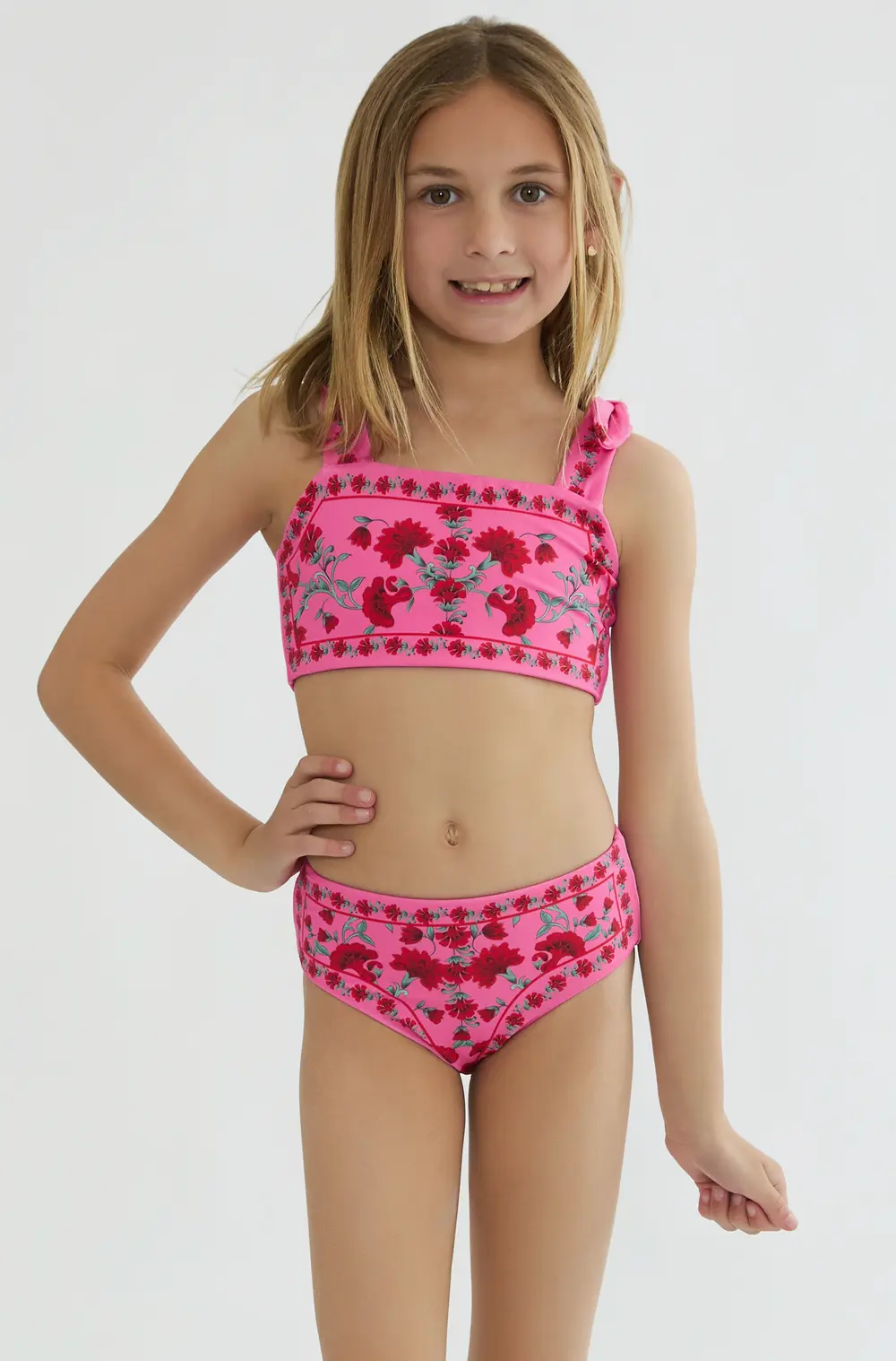 Little Stella Janie Set Redwood Floral